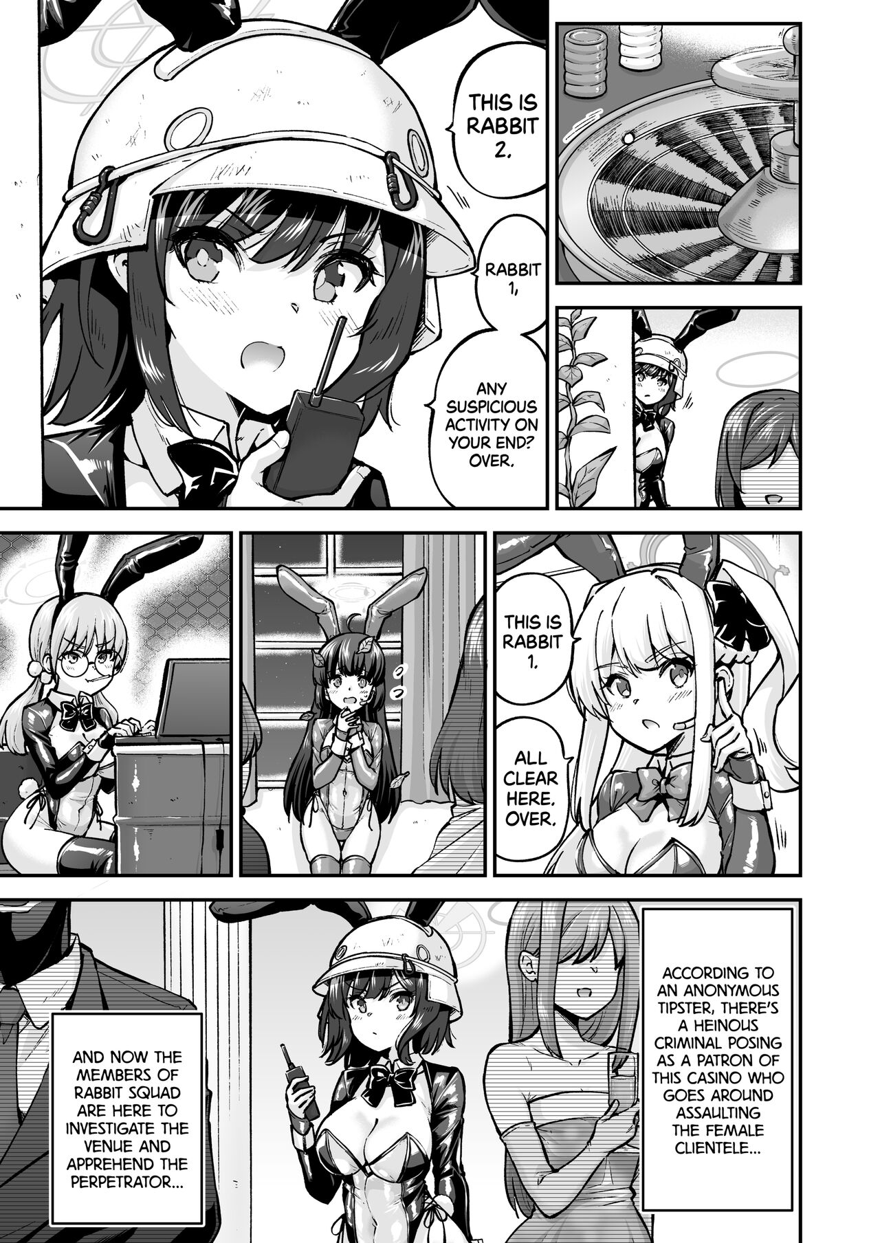 Sennyuu Ninmu Usagi wa Ofuro ni Hairitai - Page 2