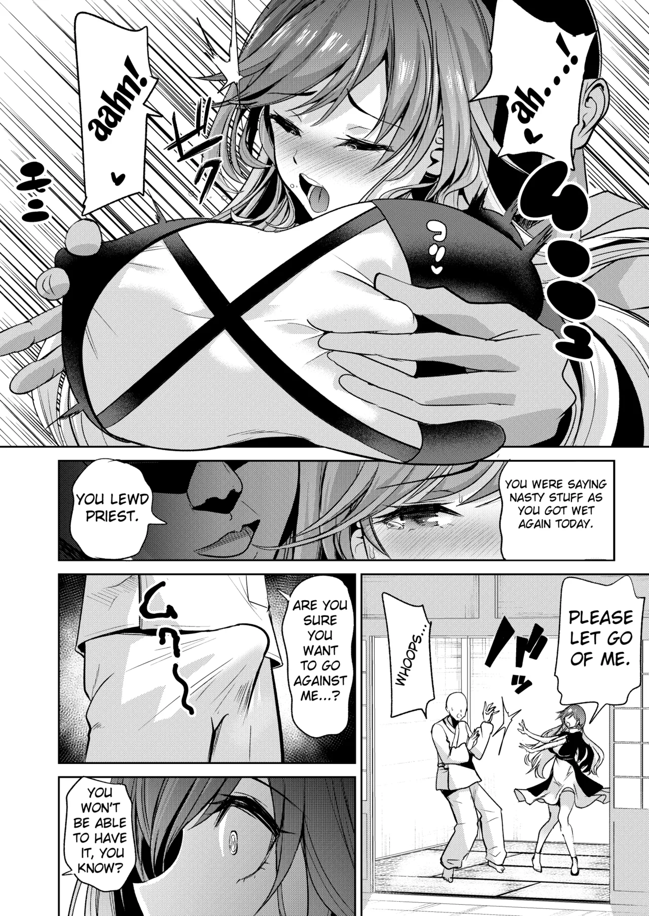 Touhou Saimin 5 Anji Niyotte Dankon Chuudoku ni Saserareta Hijiri Byakuren - Page 3