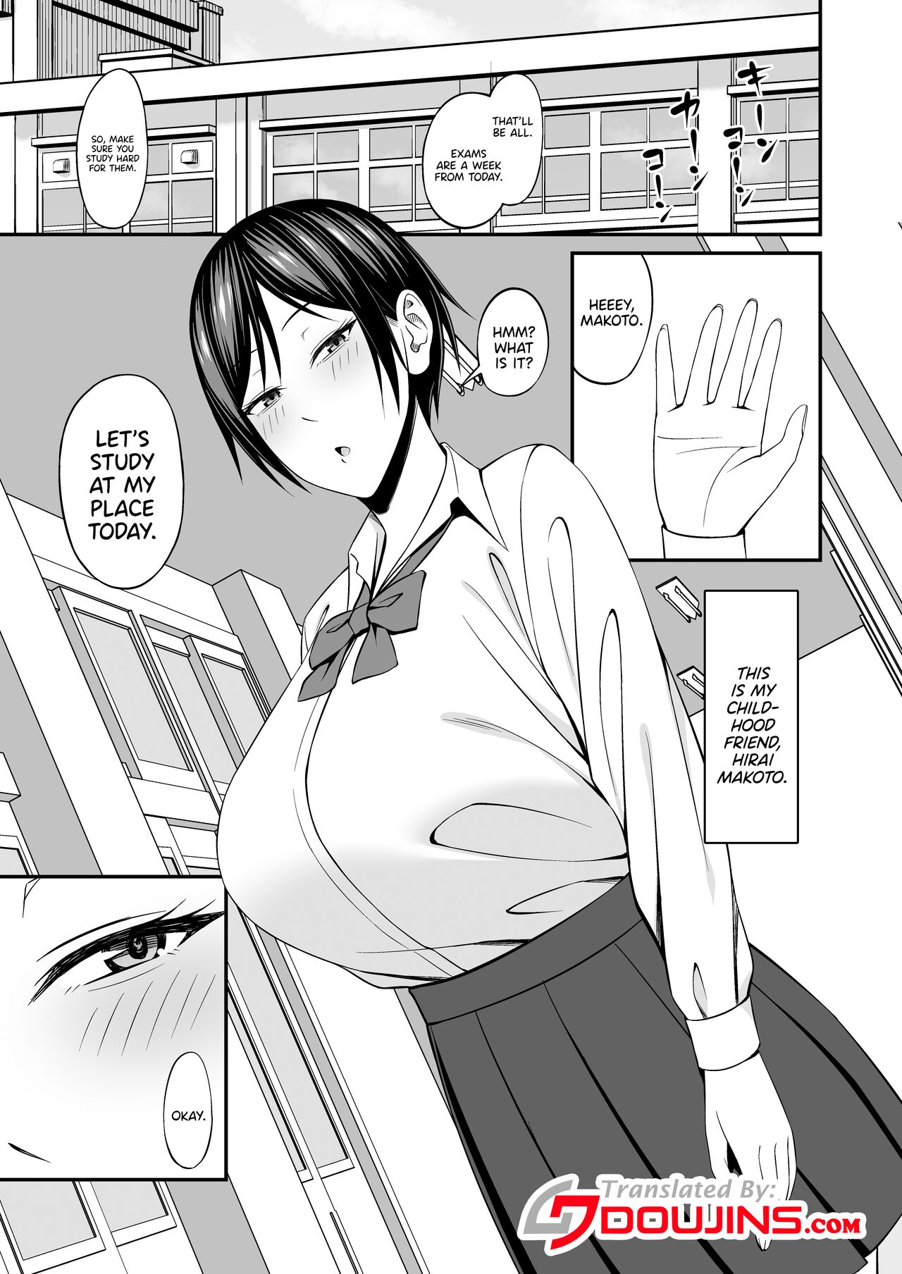 Kyonyuu de Boyish Osananajimi no Kanojo to Pakoritai! - Page 3