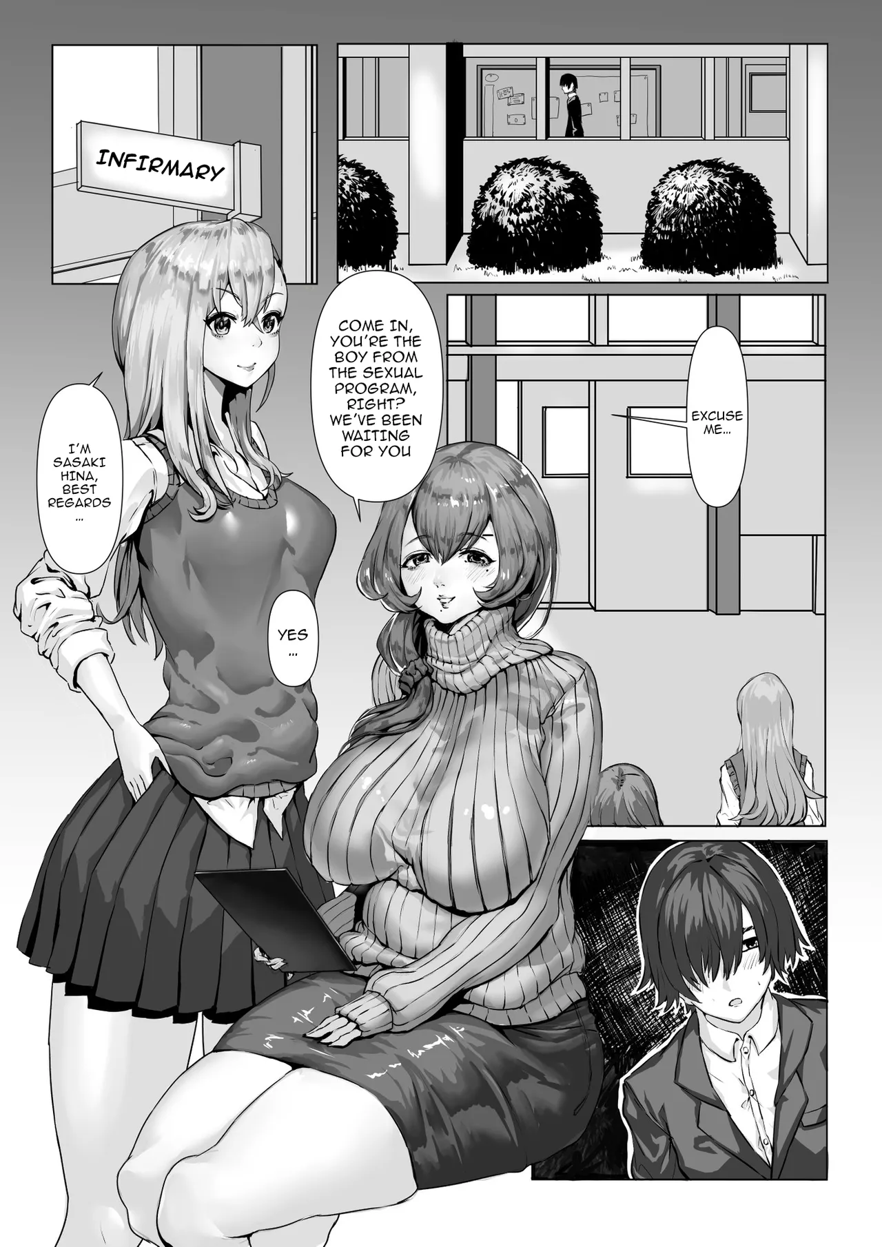 Yuutousei no Sei Seido Sasaki Hina - Page 3