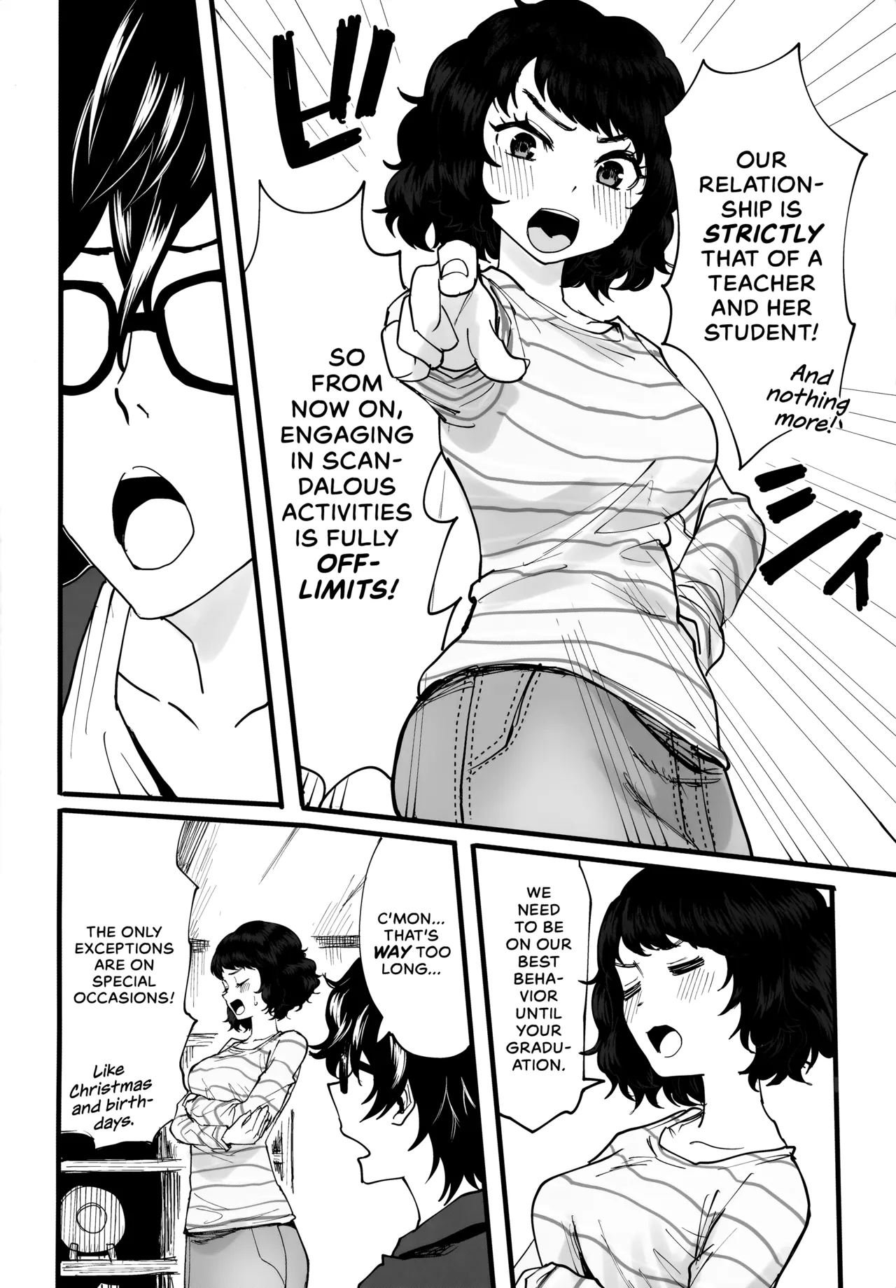 Tantou Kyoushi ni o Azukesareta no de Chokkai Kakemakuru Hon - Page 5