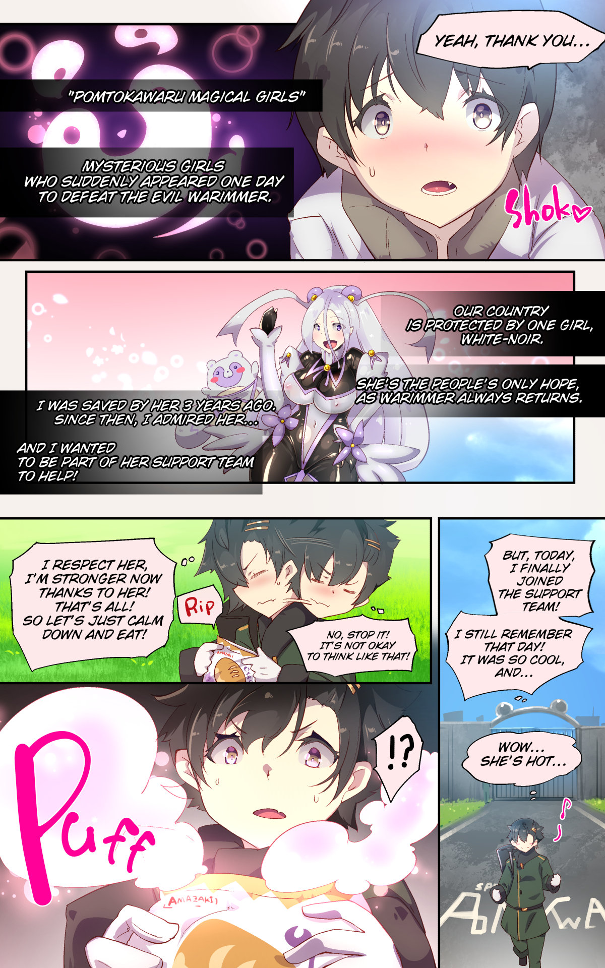A Magical Girl’s Awakening – Pom! to Kawa-Ru - Page 5
