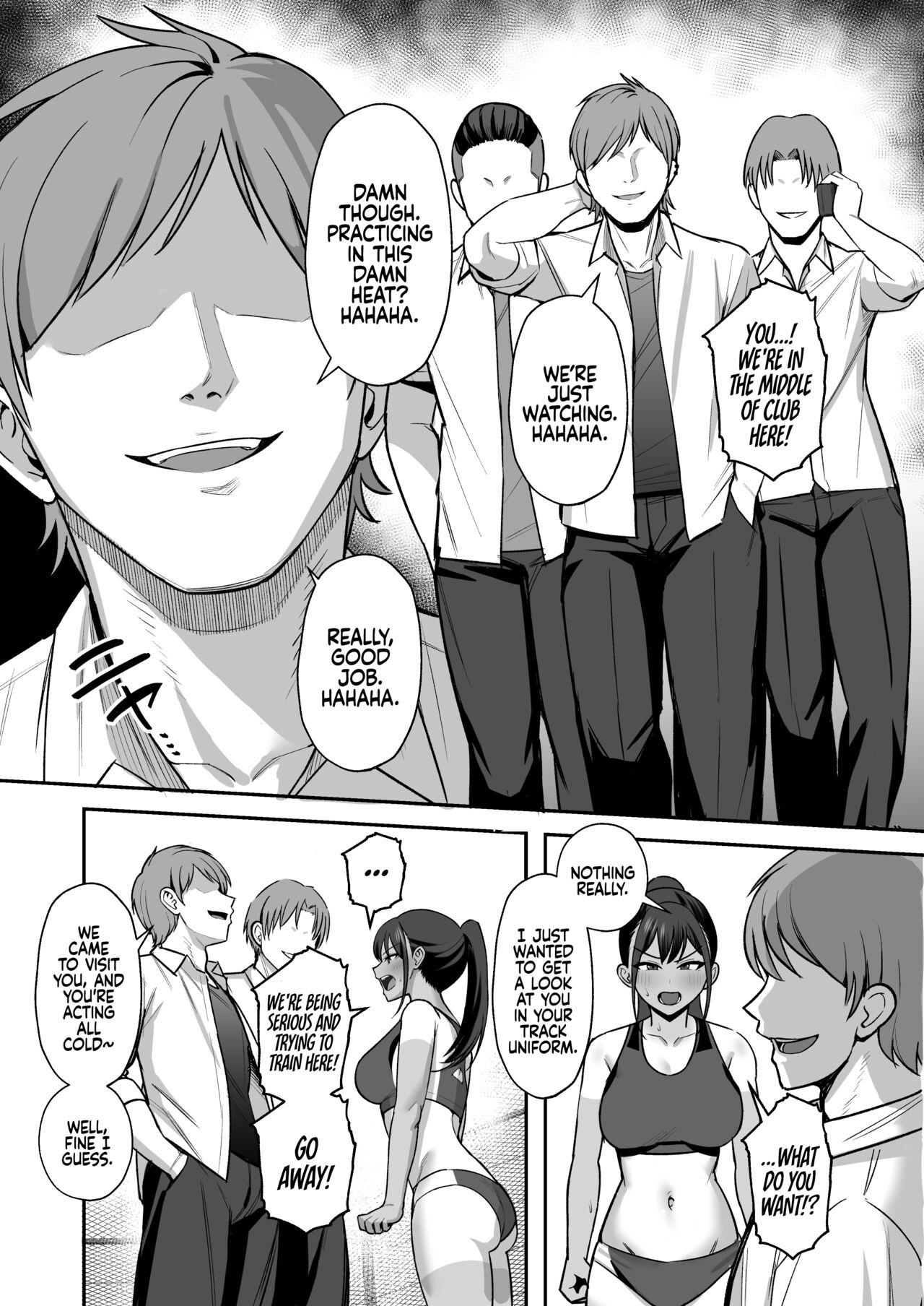 Rikujoubu Buchou, Yankee-tachi ni Otosareru - Page 5
