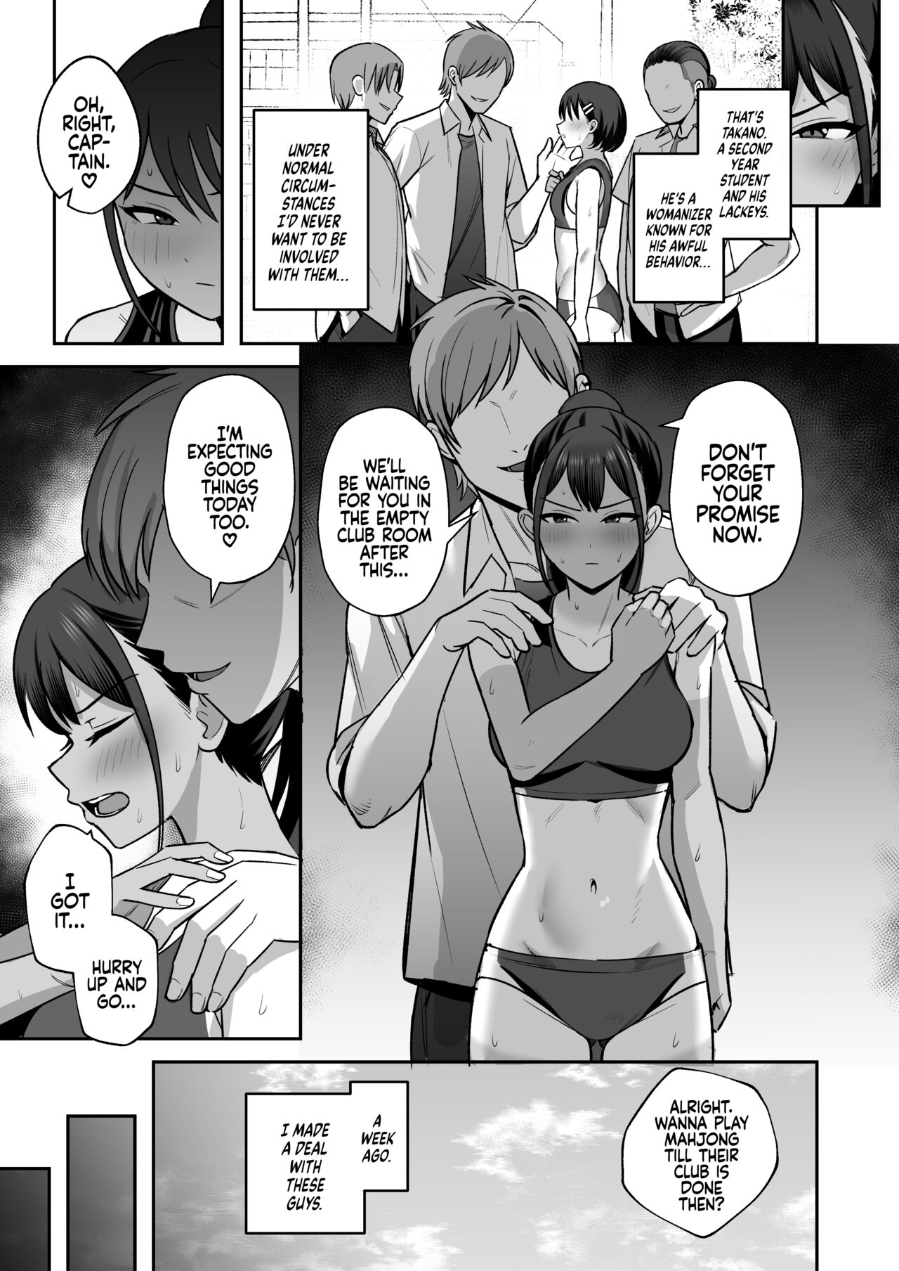 Rikujoubu Buchou, Yankee-tachi ni Otosareru - Page 6
