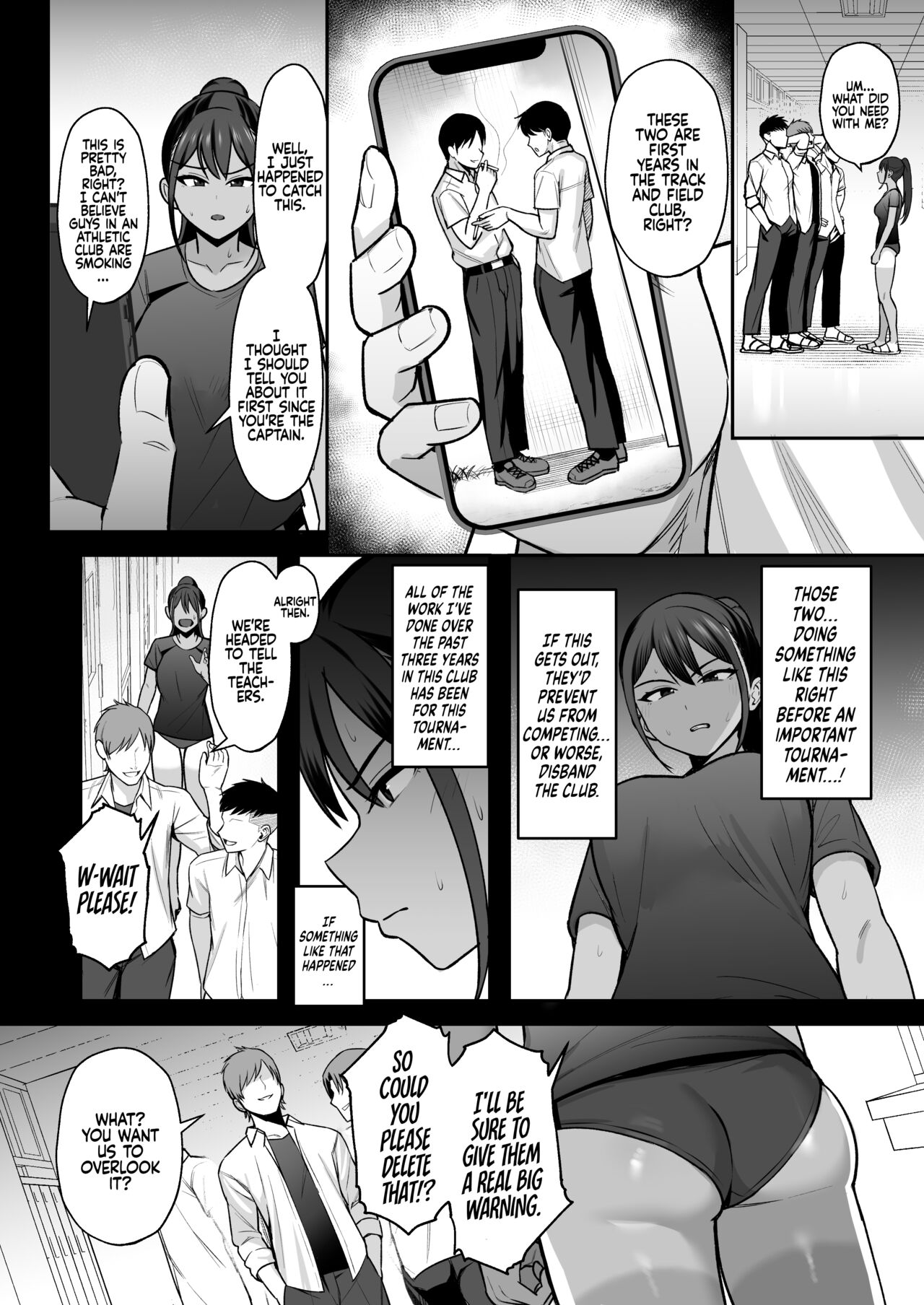 Rikujoubu Buchou, Yankee-tachi ni Otosareru - Page 7
