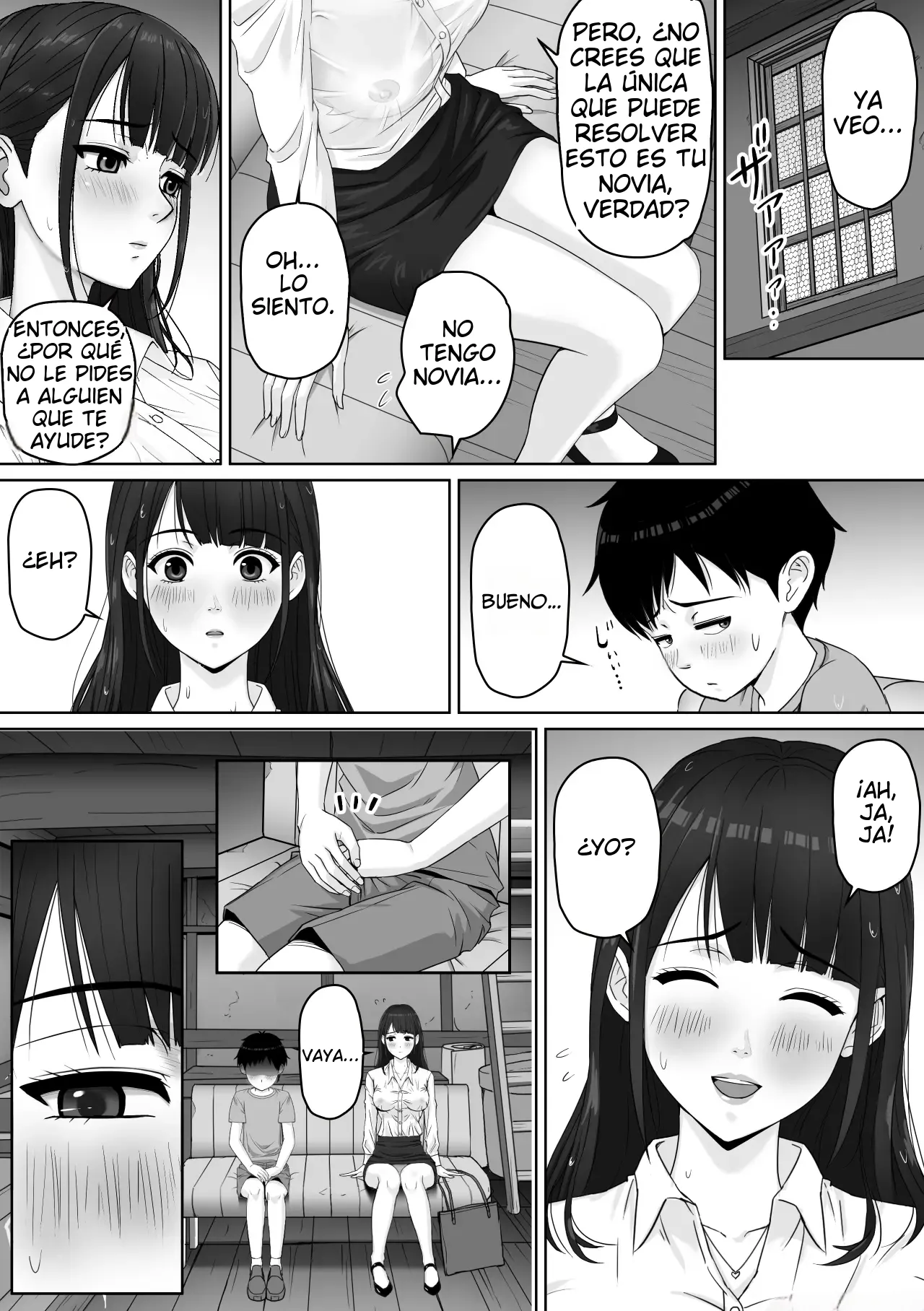 Kateikyoushi no Onee-san to Amayadori suru Koto ni Natta Hanashi | Una historia sobre cómo me refugie de la lluvia con mi tutora - Page 10