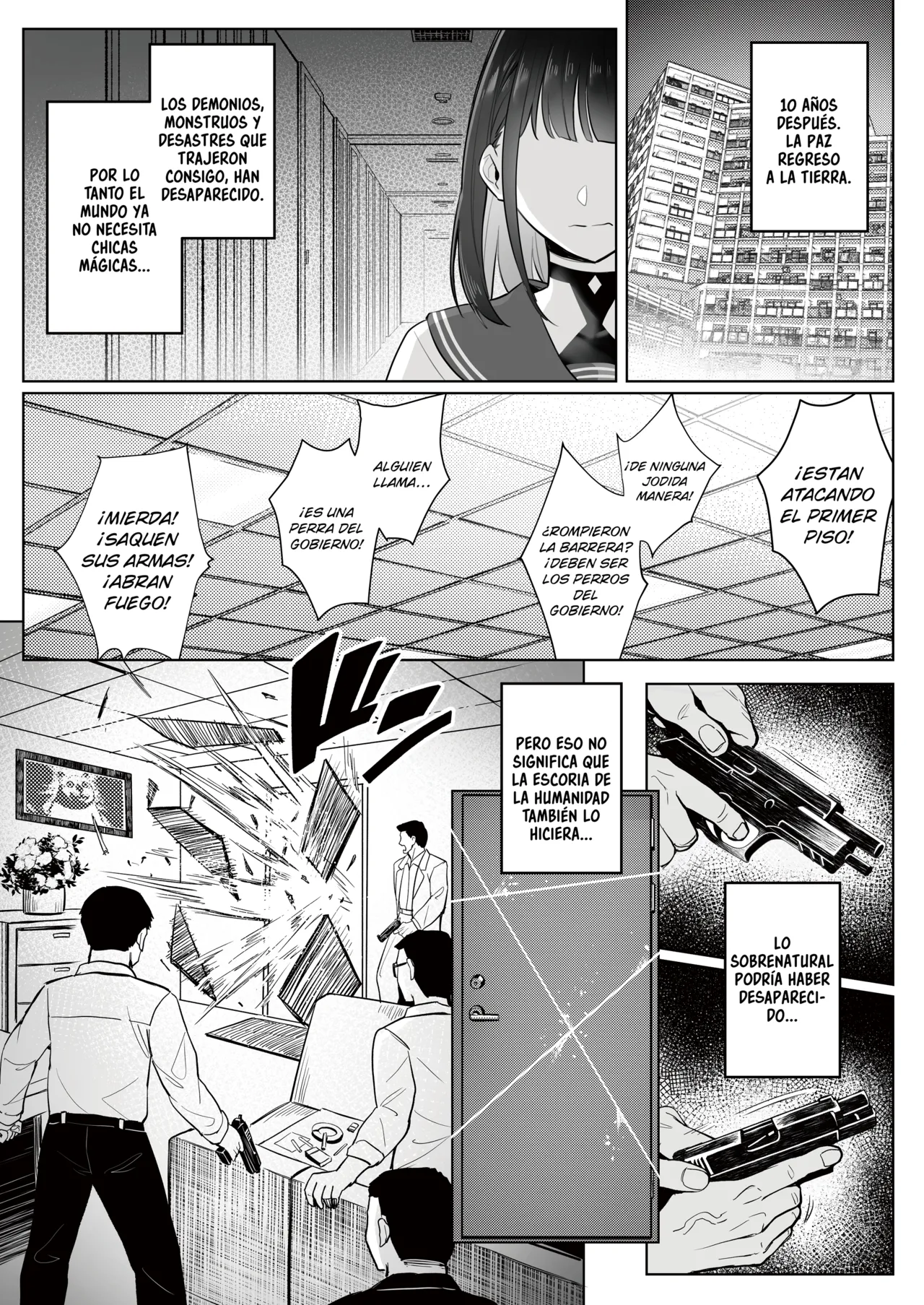 Moto Mahou Shoujo no Shigoto Hanashi Ao | El Trabajo De La Ex Chica Magica Azul - Page 10