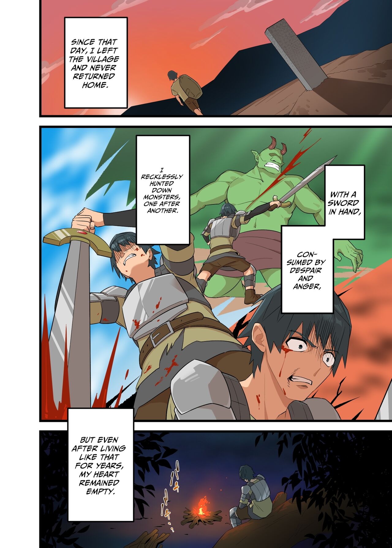 Tsuyotsuyo Inma ni Haiboku Shita Senshi ga Shasei Kinshi Sarenagara Shigokare Tsuzukeru Hanashi - Page 10