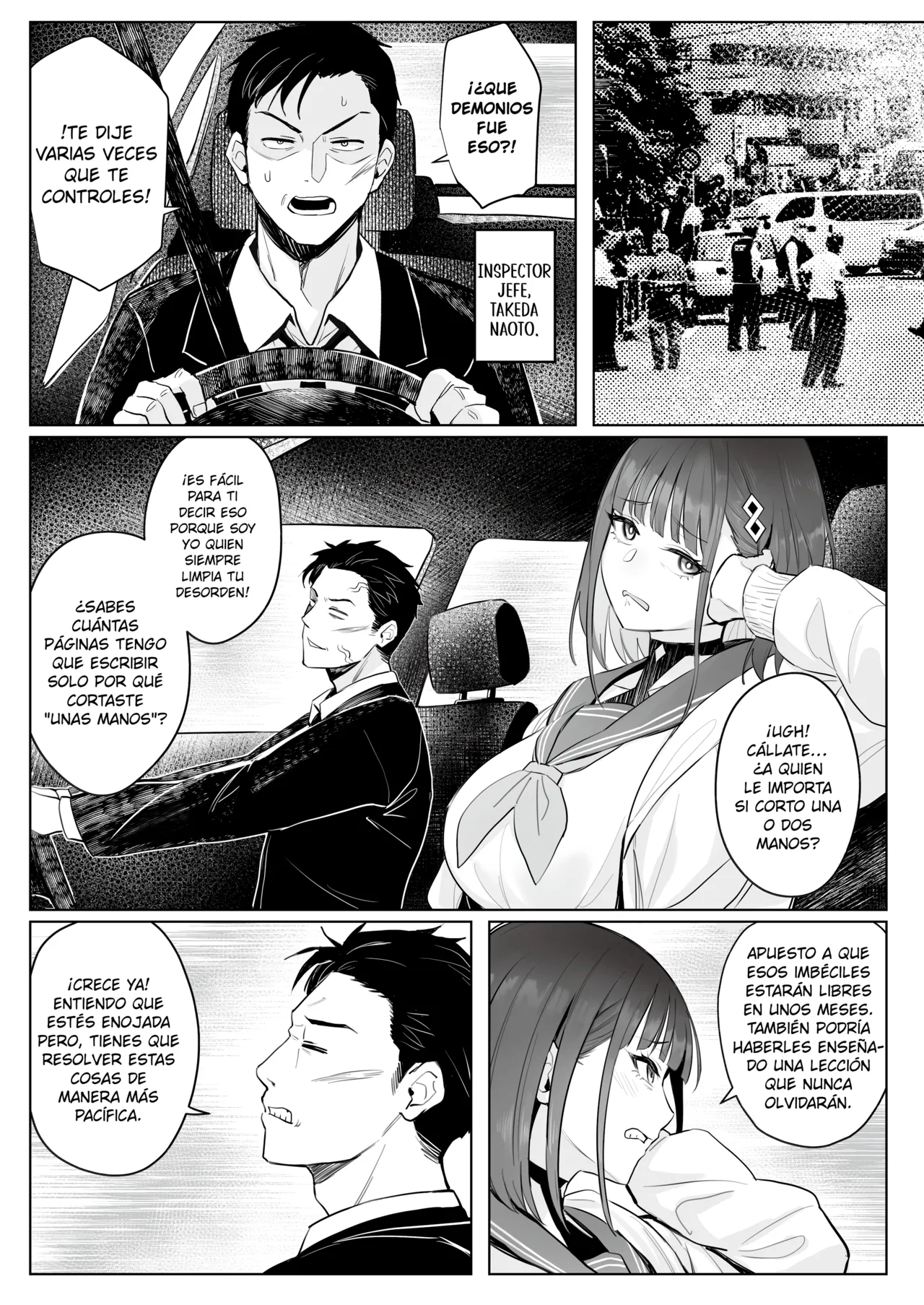 Moto Mahou Shoujo no Shigoto Hanashi Ao | El Trabajo De La Ex Chica Magica Azul - Page 12