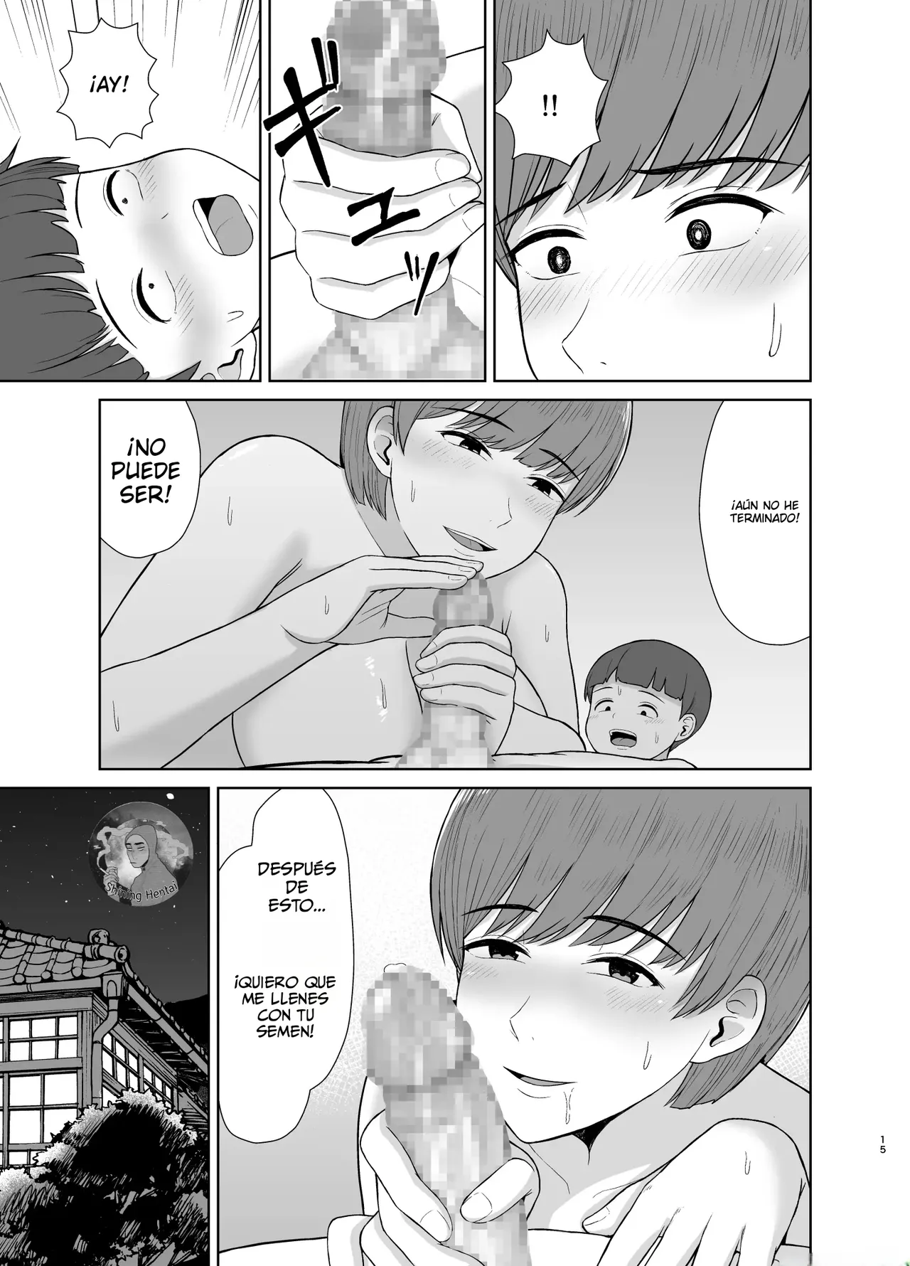 Mama to Hajimete no Yoru | ¡Primera noche con Mamá! - Page 15