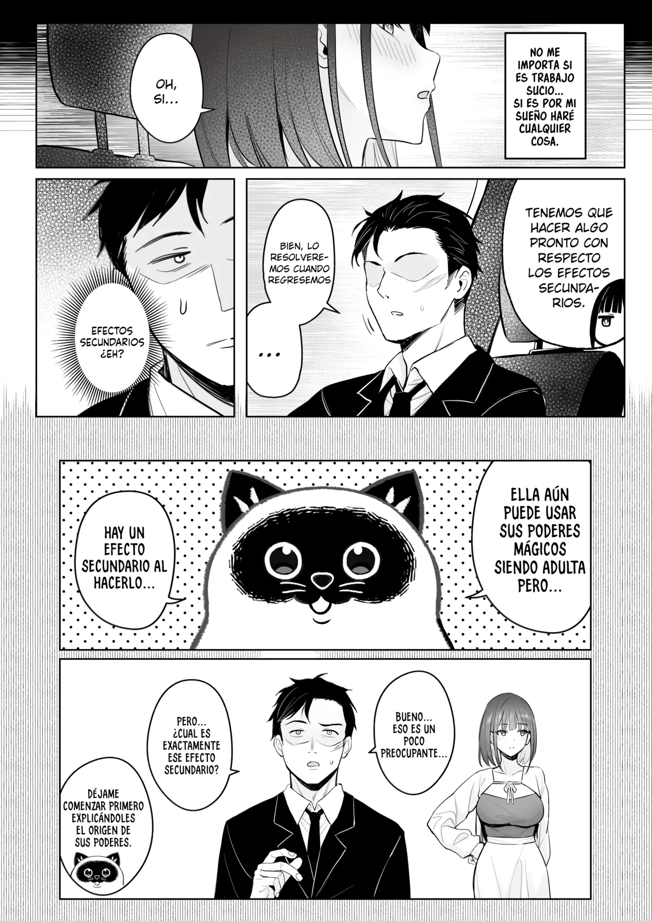 Moto Mahou Shoujo no Shigoto Hanashi Ao | El Trabajo De La Ex Chica Magica Azul - Page 15