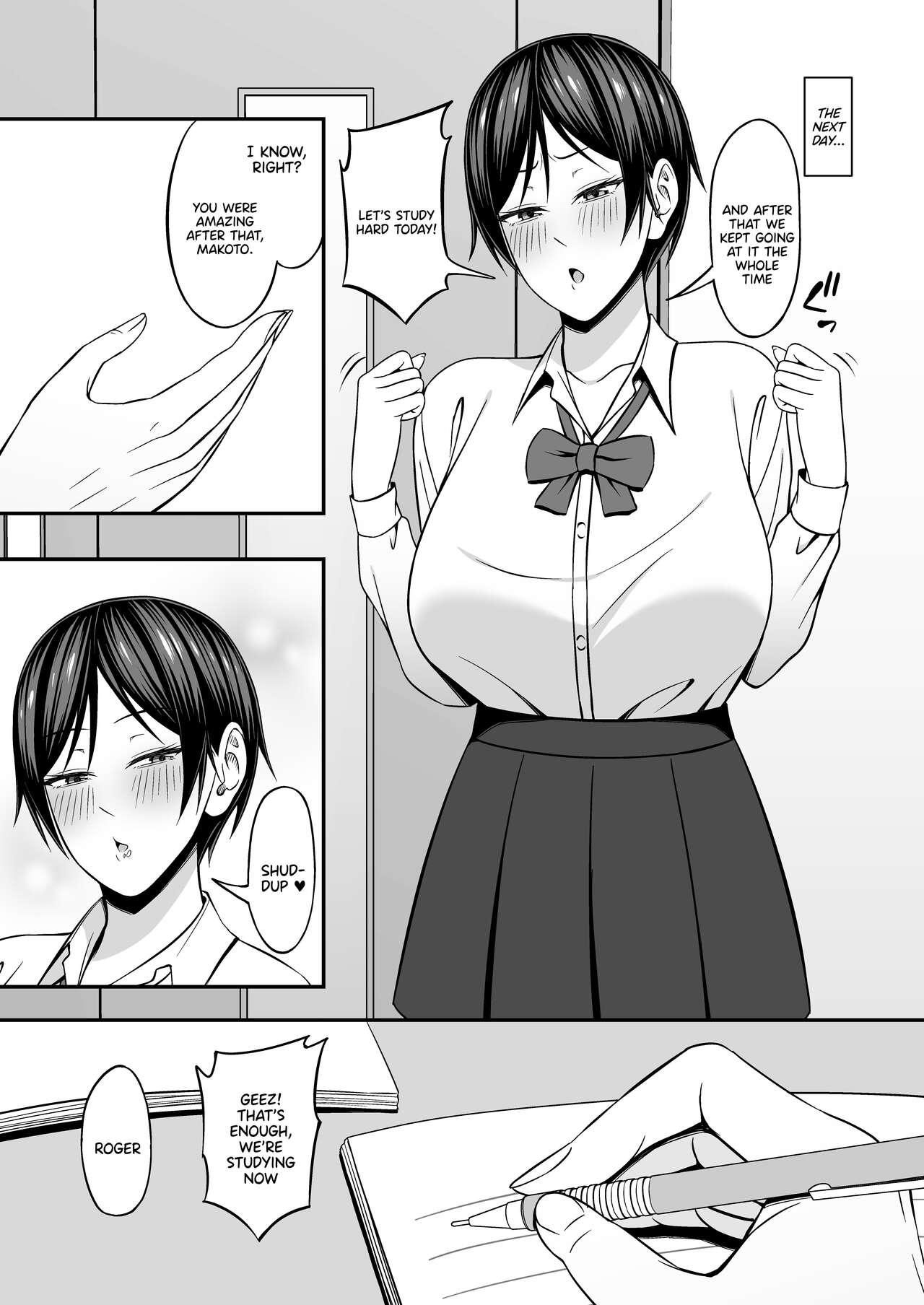 Kyonyuu de Boyish Osananajimi no Kanojo to Pakoritai! - Page 17