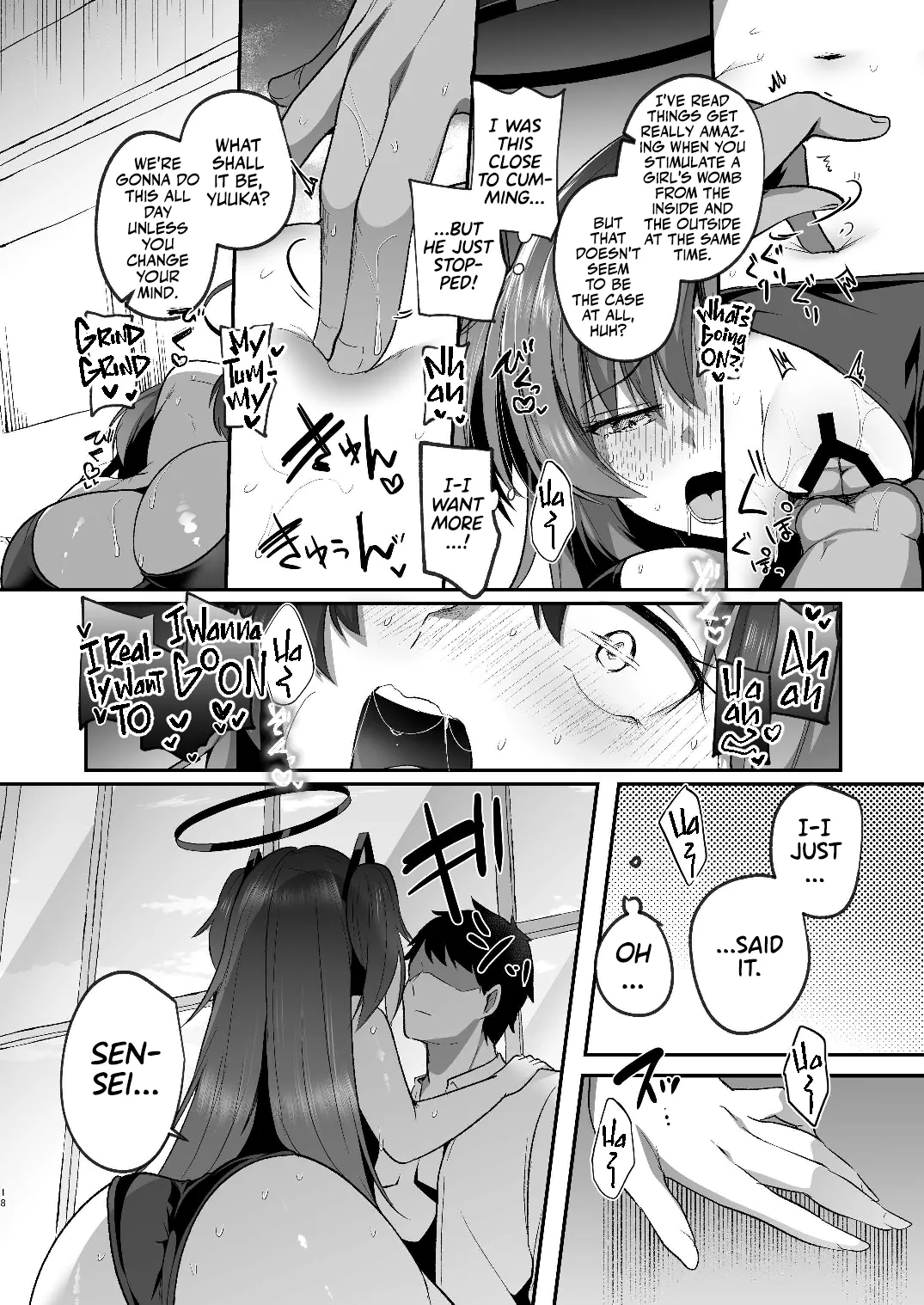 Yuuka to Midsummer no Asedaku Office SEX - Page 18