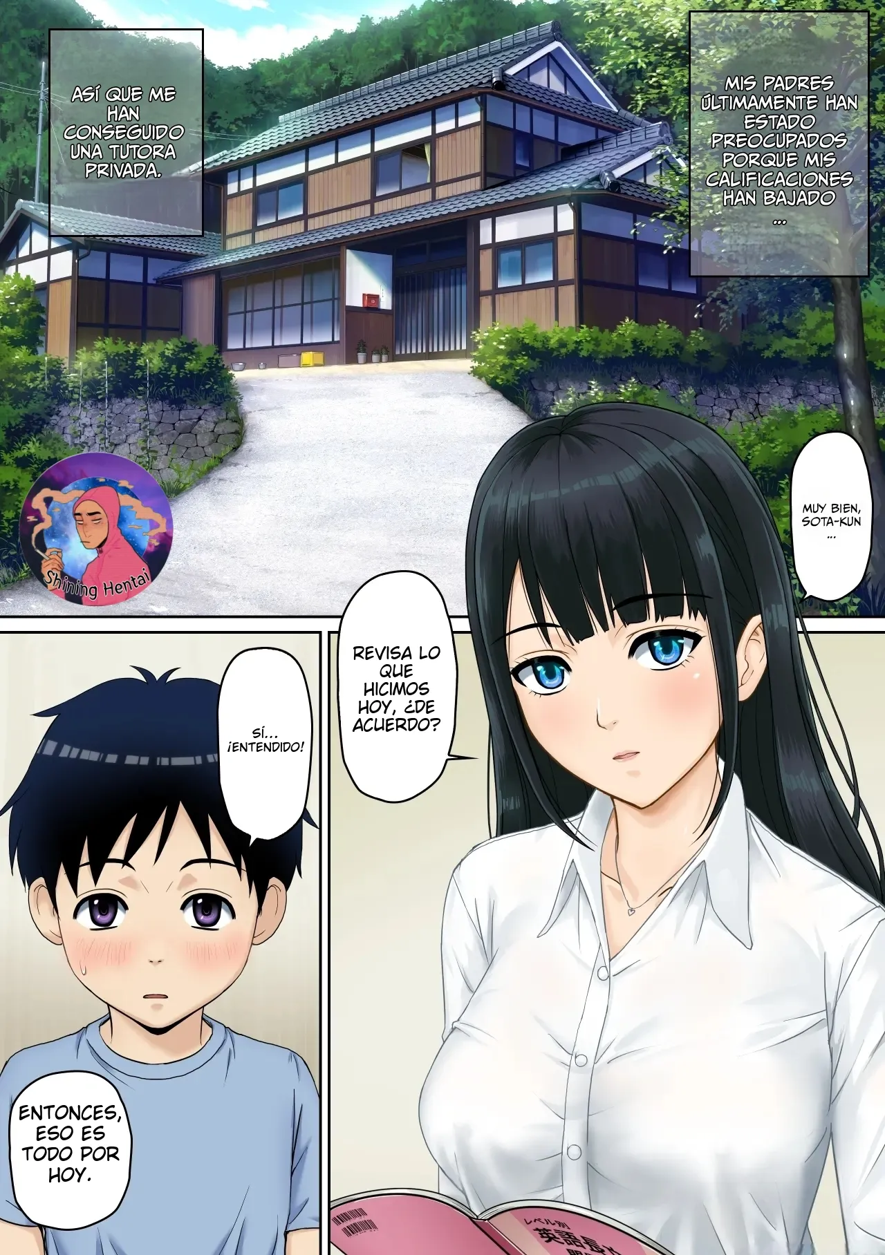 Kateikyoushi no Onee-san to Amayadori suru Koto ni Natta Hanashi | Una historia sobre cómo me refugie de la lluvia con mi tutora - Page 2