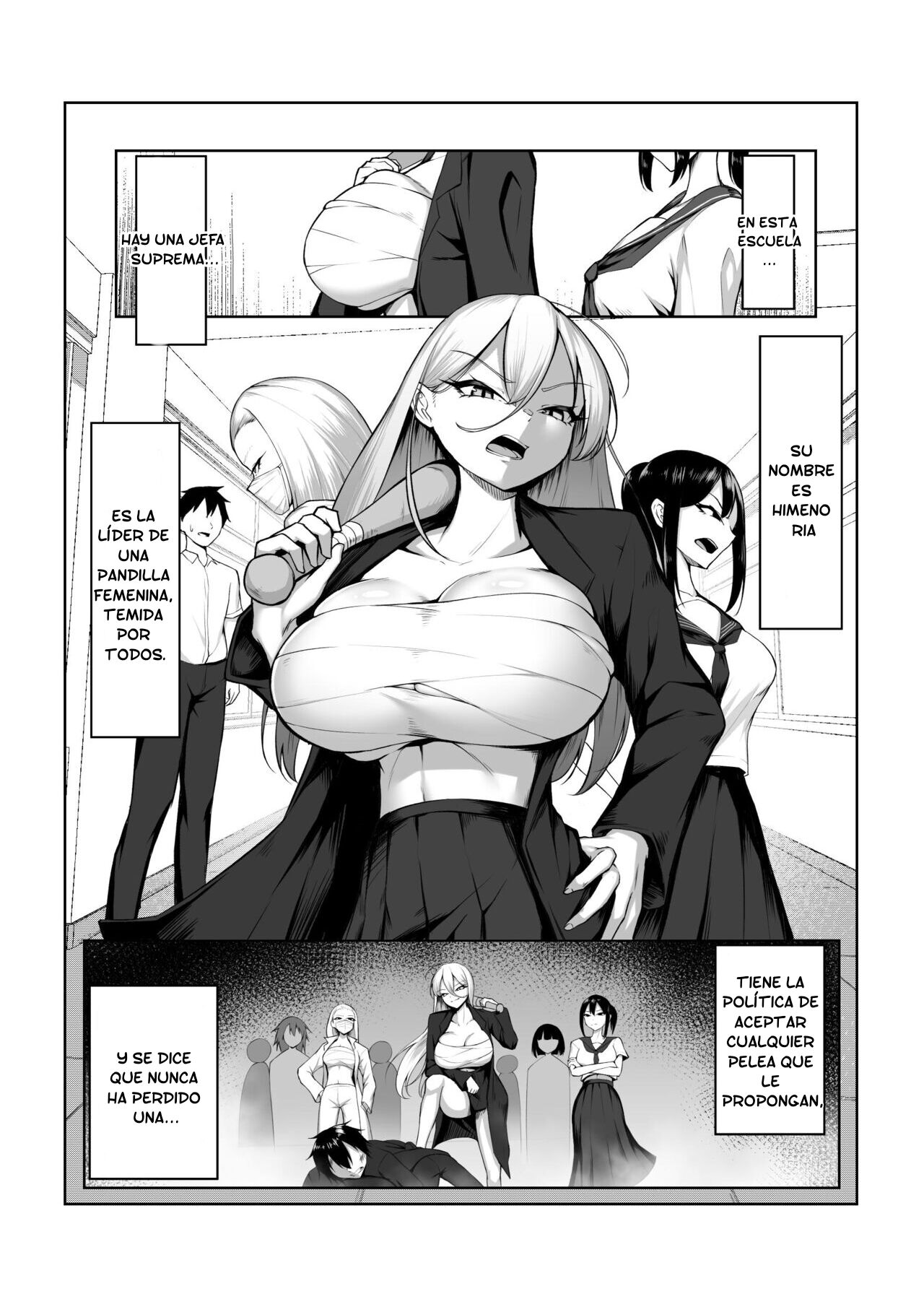 Saikyou no Onna Banchou ga Konna Erogaki-domo ni Makeru Wakenai! - Page 2