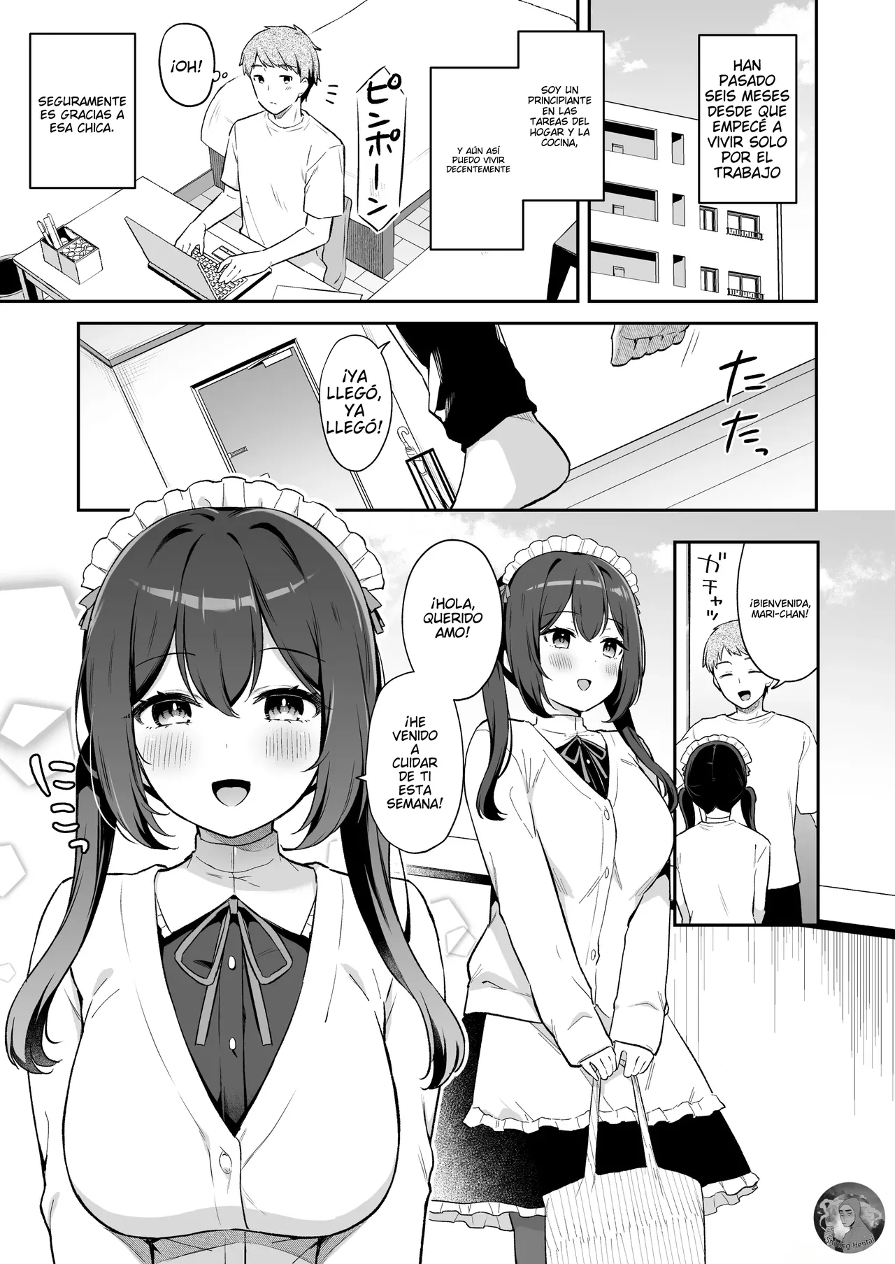 Osananajimi no Toshishita Iyashikei Maid to Issho ni Hatsutaiken Suru Hanashi - Page 2