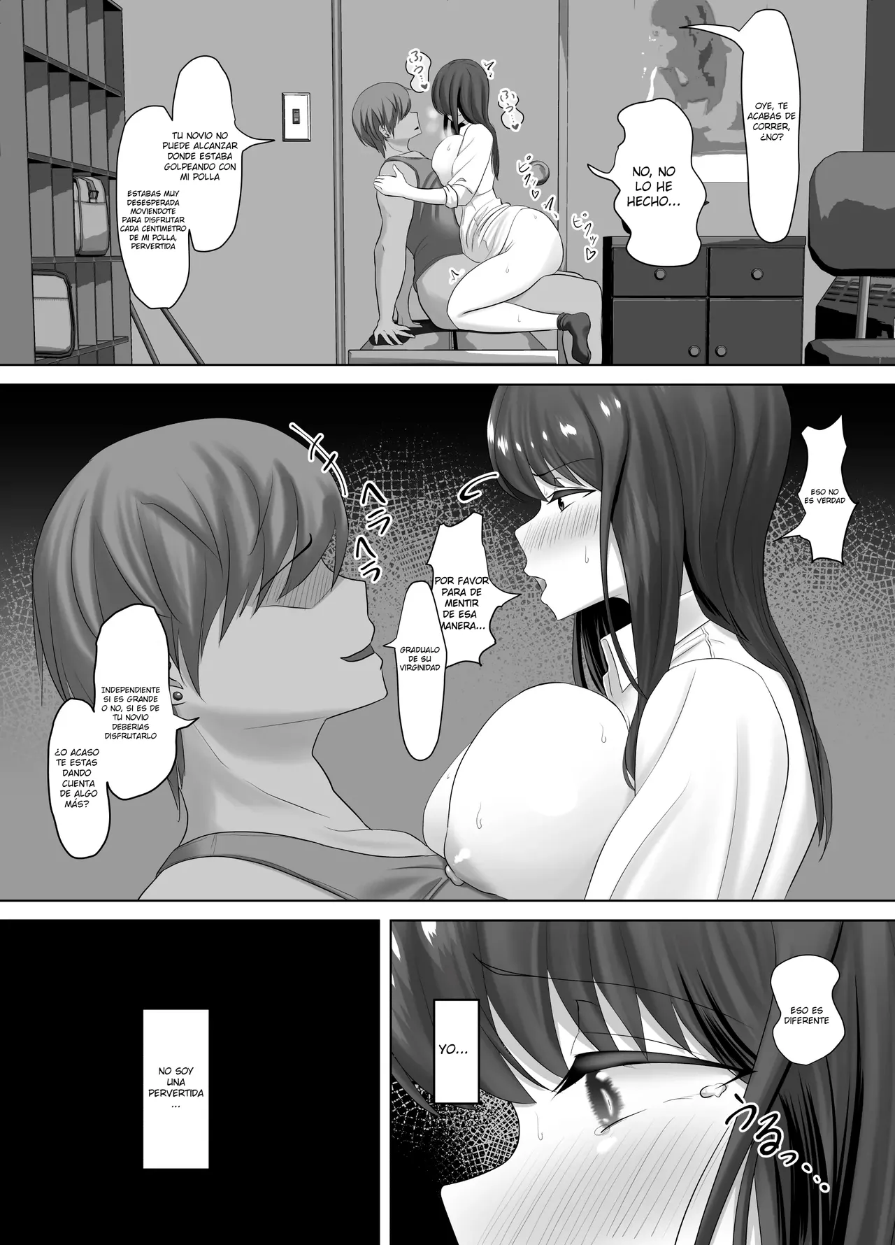 Kareshi ni dake wa Amaama na Namaiki Shoujo ga Ochiru made | Ella Es Dulce Con Su Novio Hasta Que Se Enamora De Otro Hombre - Page 21