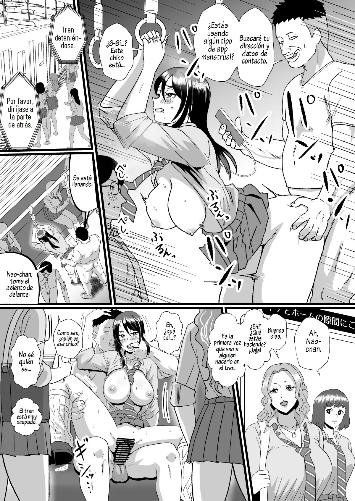 Tsuugaku Densha ni Arawareta Ninshiki Kaihen Oji-san | El hombre que Alteraró la Percepción y Apareció en el Tren Escolar - Page 28