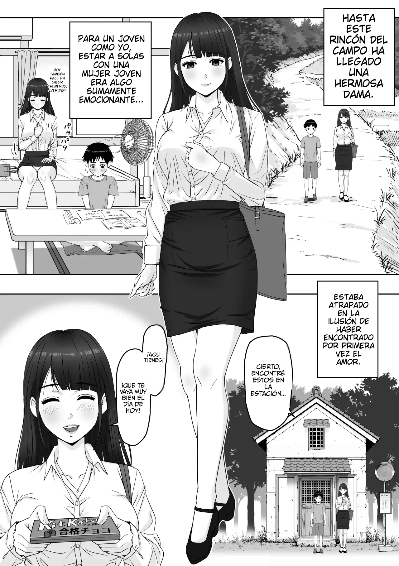 Kateikyoushi no Onee-san to Amayadori suru Koto ni Natta Hanashi | Una historia sobre cómo me refugie de la lluvia con mi tutora - Page 3