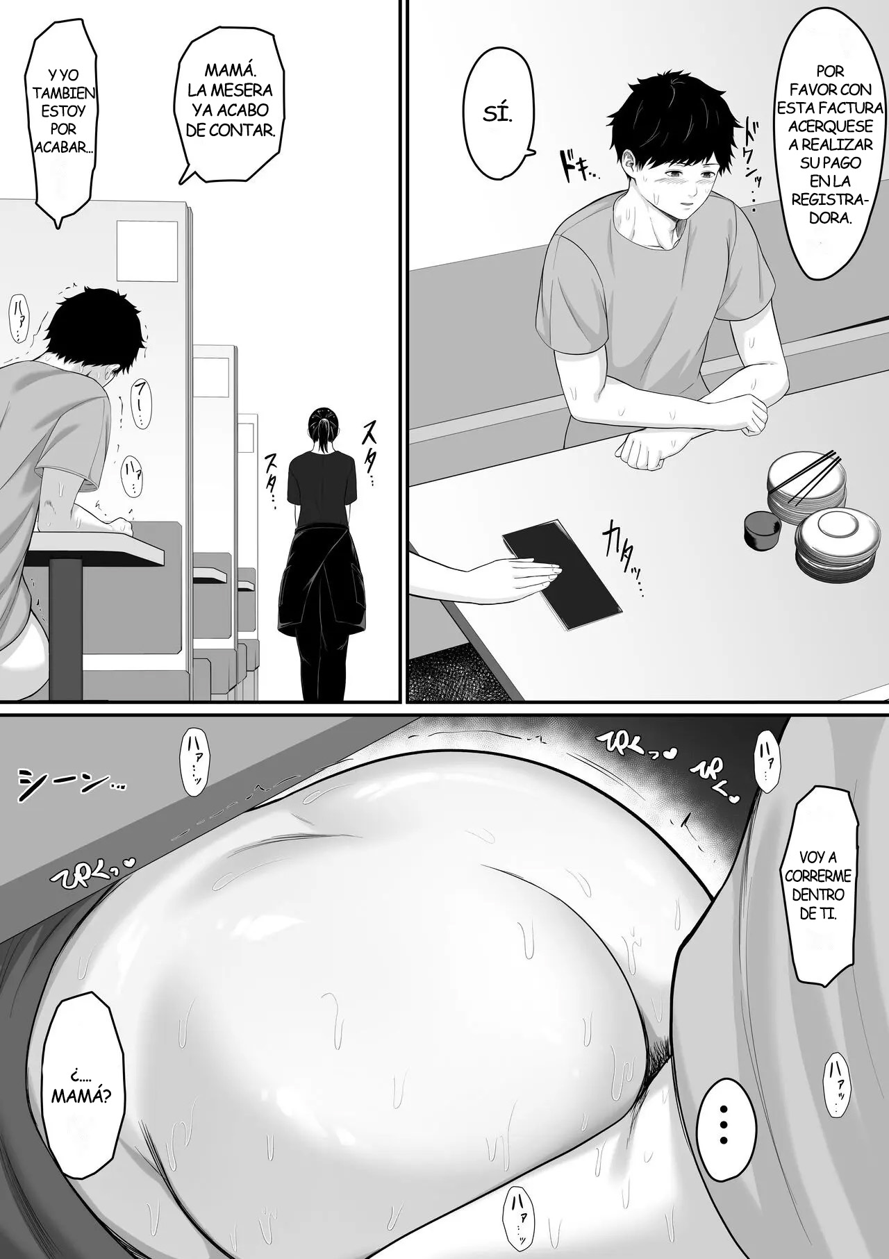Okaa-san to Sex wa Dame datteba | No Puedes Tener Sexo Con Tu Madre - Page 30