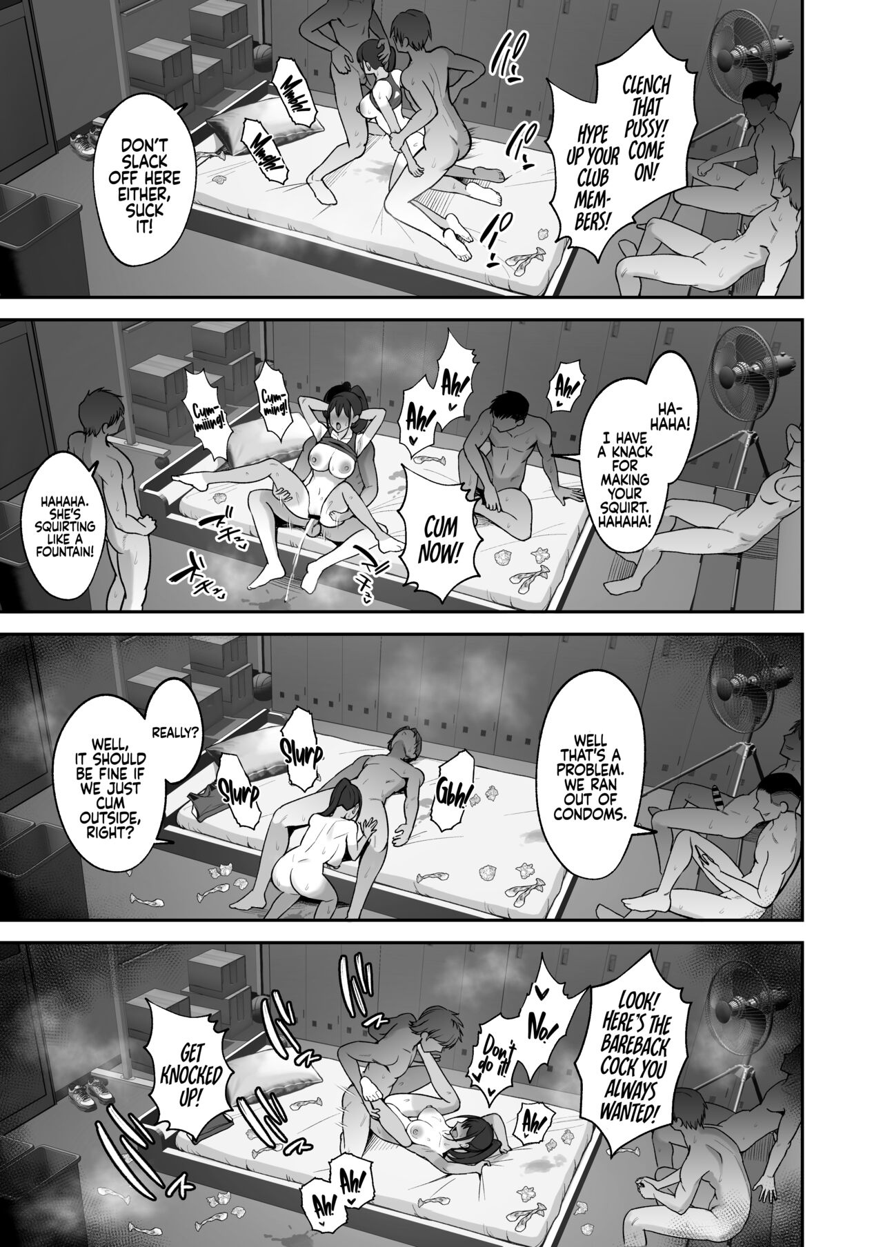 Rikujoubu Buchou, Yankee-tachi ni Otosareru - Page 32
