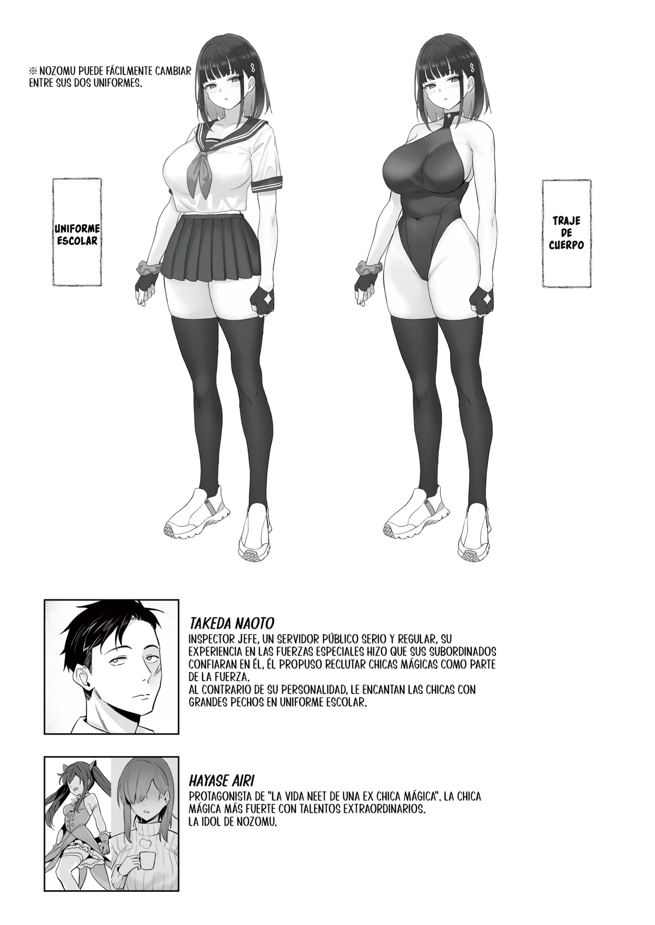 Moto Mahou Shoujo no Shigoto Hanashi Ao | El Trabajo De La Ex Chica Magica Azul - Page 36