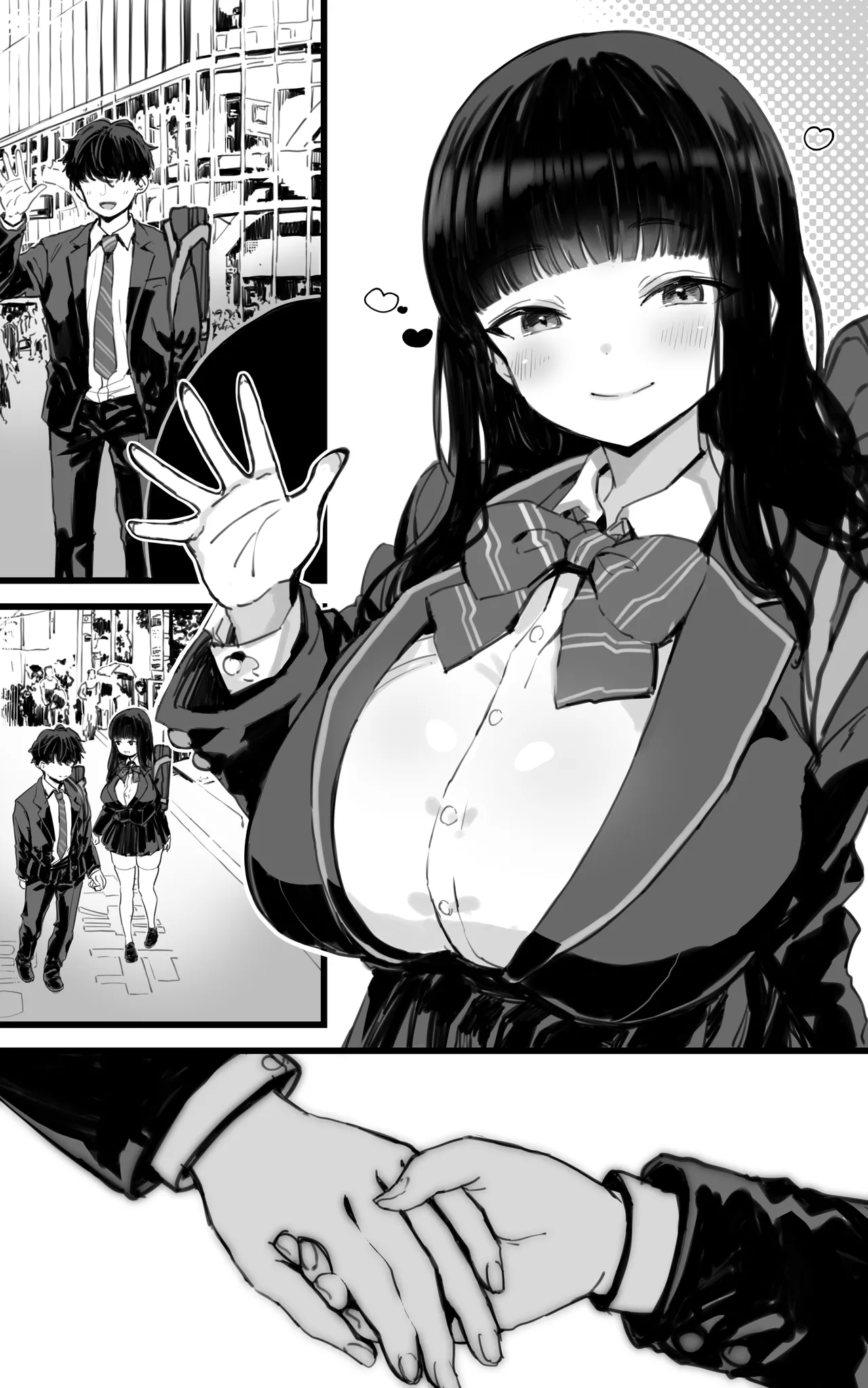 Kyonyuu JK Hame Nikki ~ Yappari Kareshi yori, Sensei no Ochinchin ga Kimochi Ii - Page 38