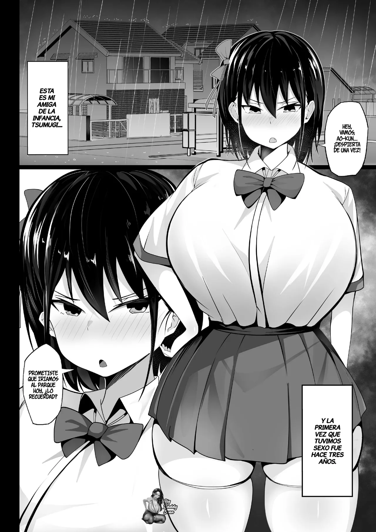 Osananajimi no Kyonyuu Teishoku | La Comida Especial De Mi Amiga De La Infancia - Page 4