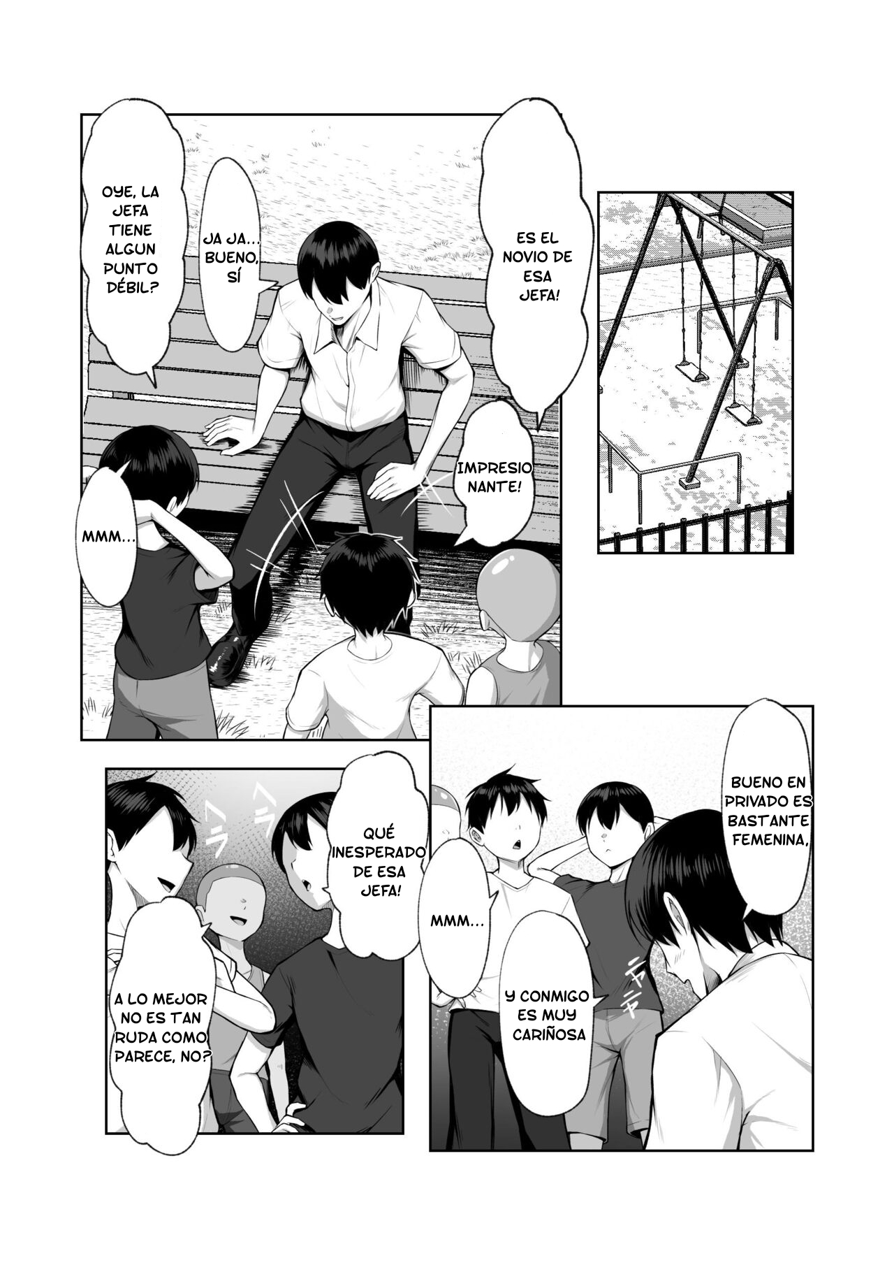 Saikyou no Onna Banchou ga Konna Erogaki-domo ni Makeru Wakenai! - Page 4