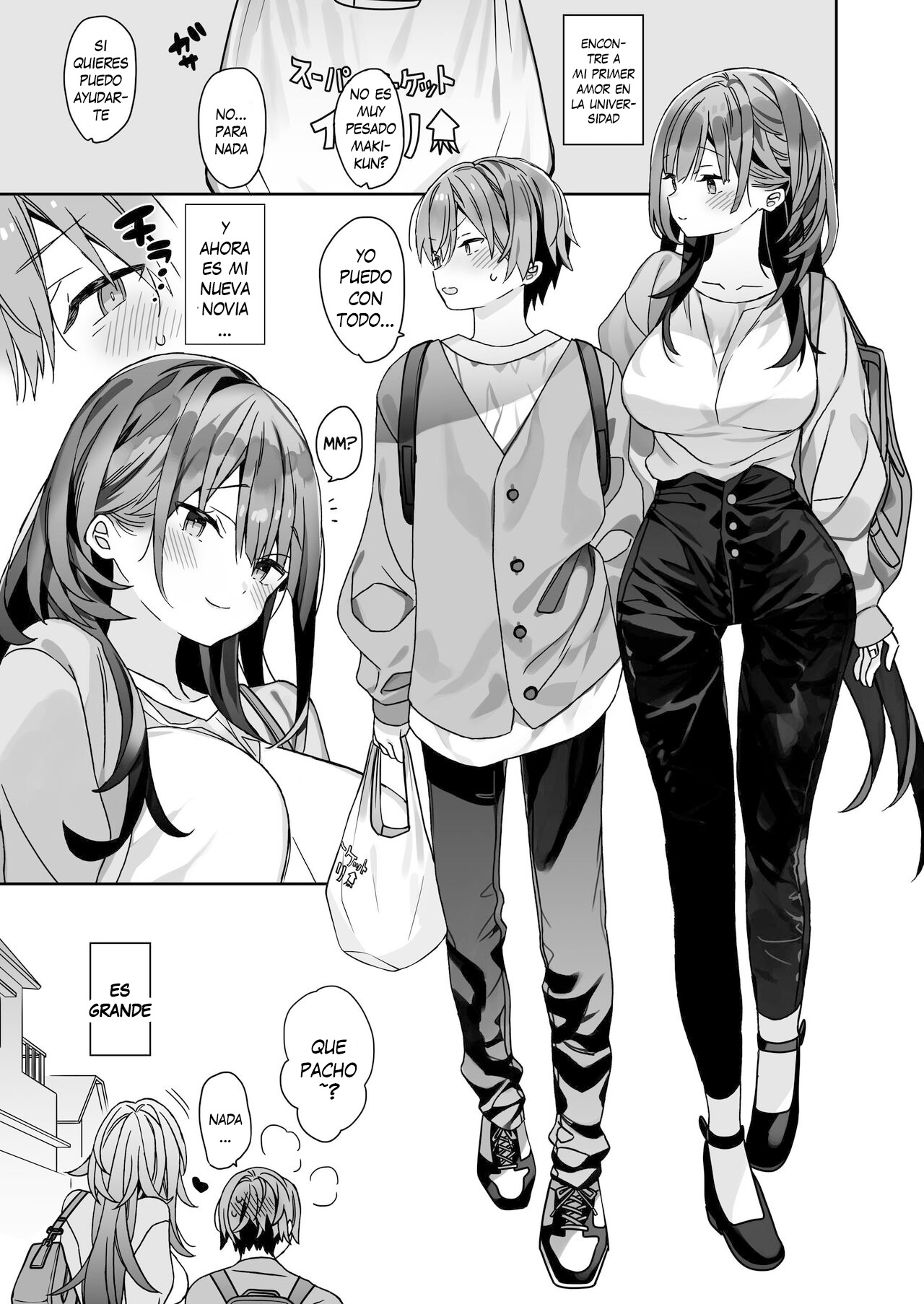 Kogara na Otokonoko ga Dekai Onnanoko to H - Page 4