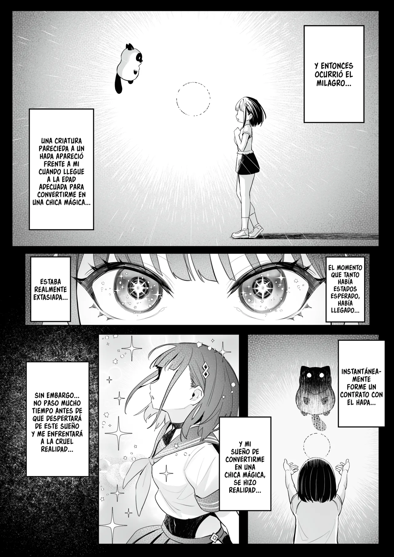 Moto Mahou Shoujo no Shigoto Hanashi Ao | El Trabajo De La Ex Chica Magica Azul - Page 5