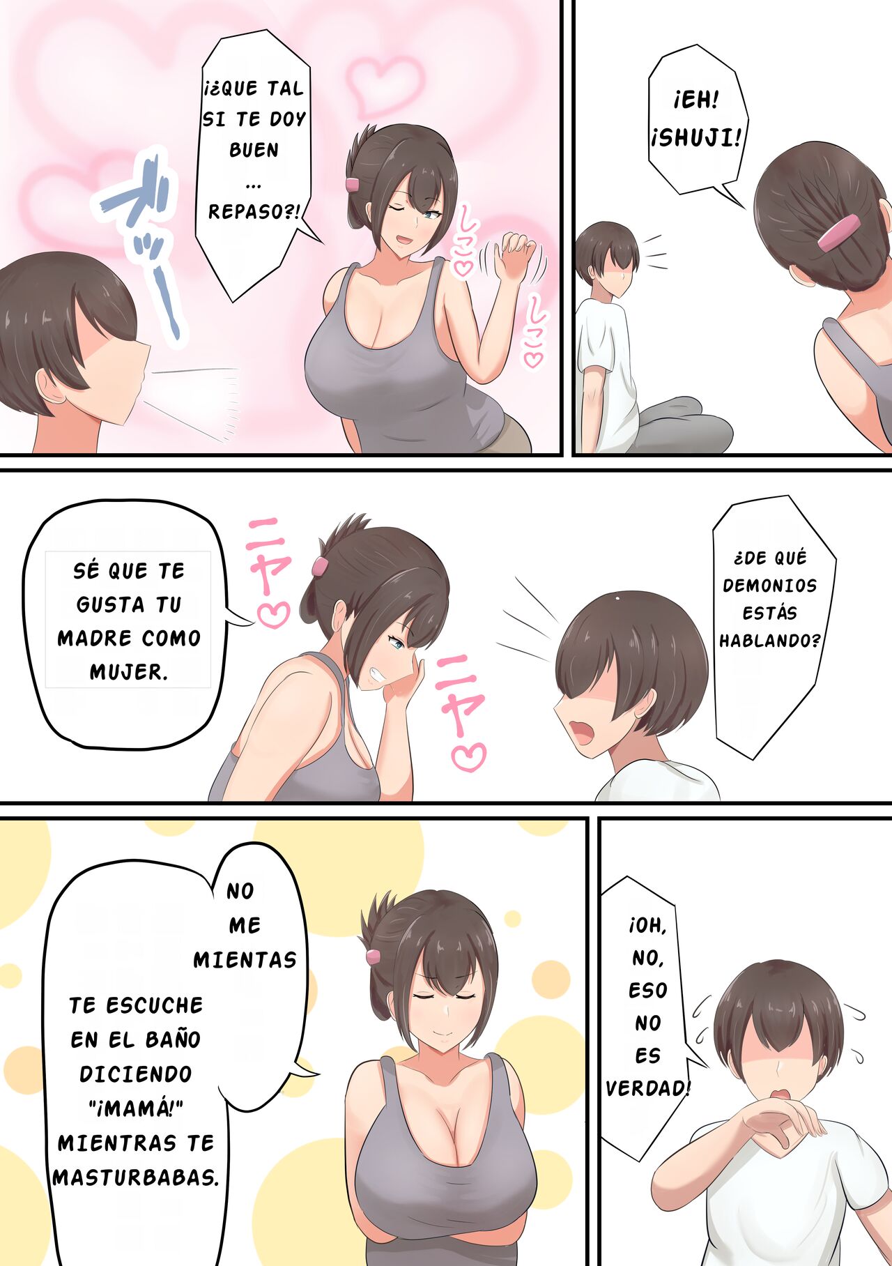 Oiwai ni Okaa-san ga Fudeoroshi Shite Kureta Hanashi | ¡¡Celebarndo con mama mi primer empleo!! - Page 6