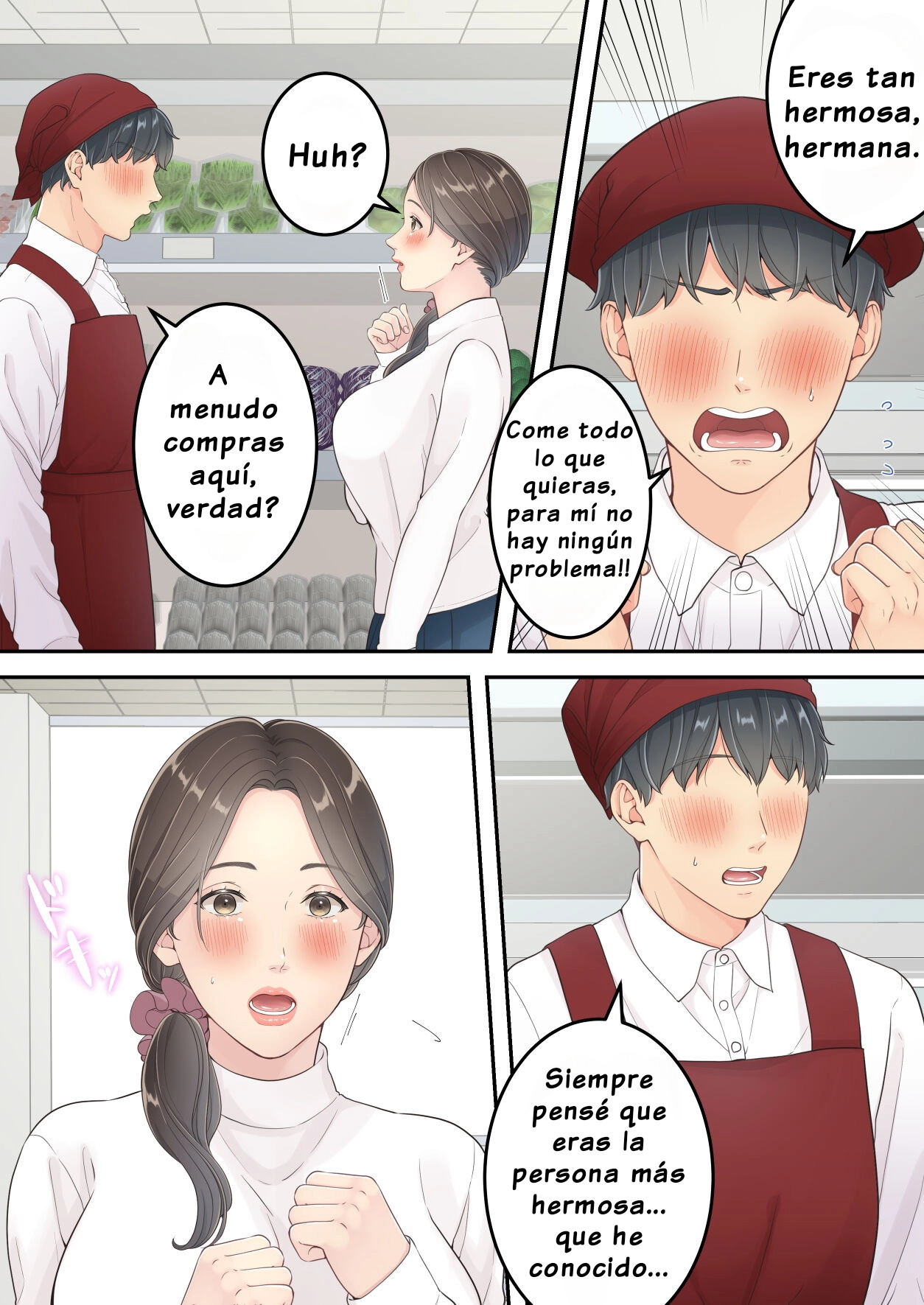Matomo na Okaa-san ga Musuko to Onaidoshi na Otokonoko to Amaama Furin Ryokou shichau Hanashi - Page 5