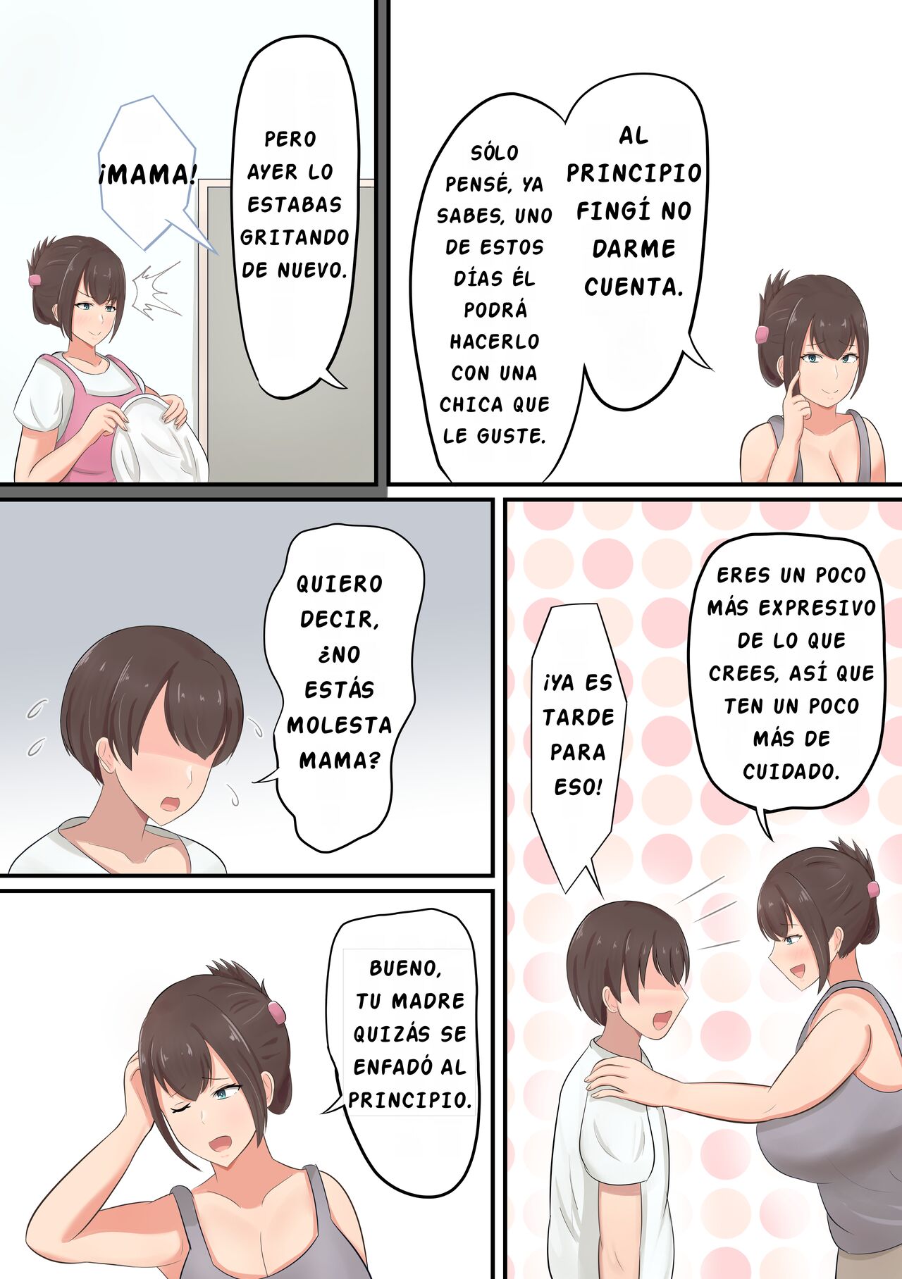 Oiwai ni Okaa-san ga Fudeoroshi Shite Kureta Hanashi | ¡¡Celebarndo con mama mi primer empleo!! - Page 7