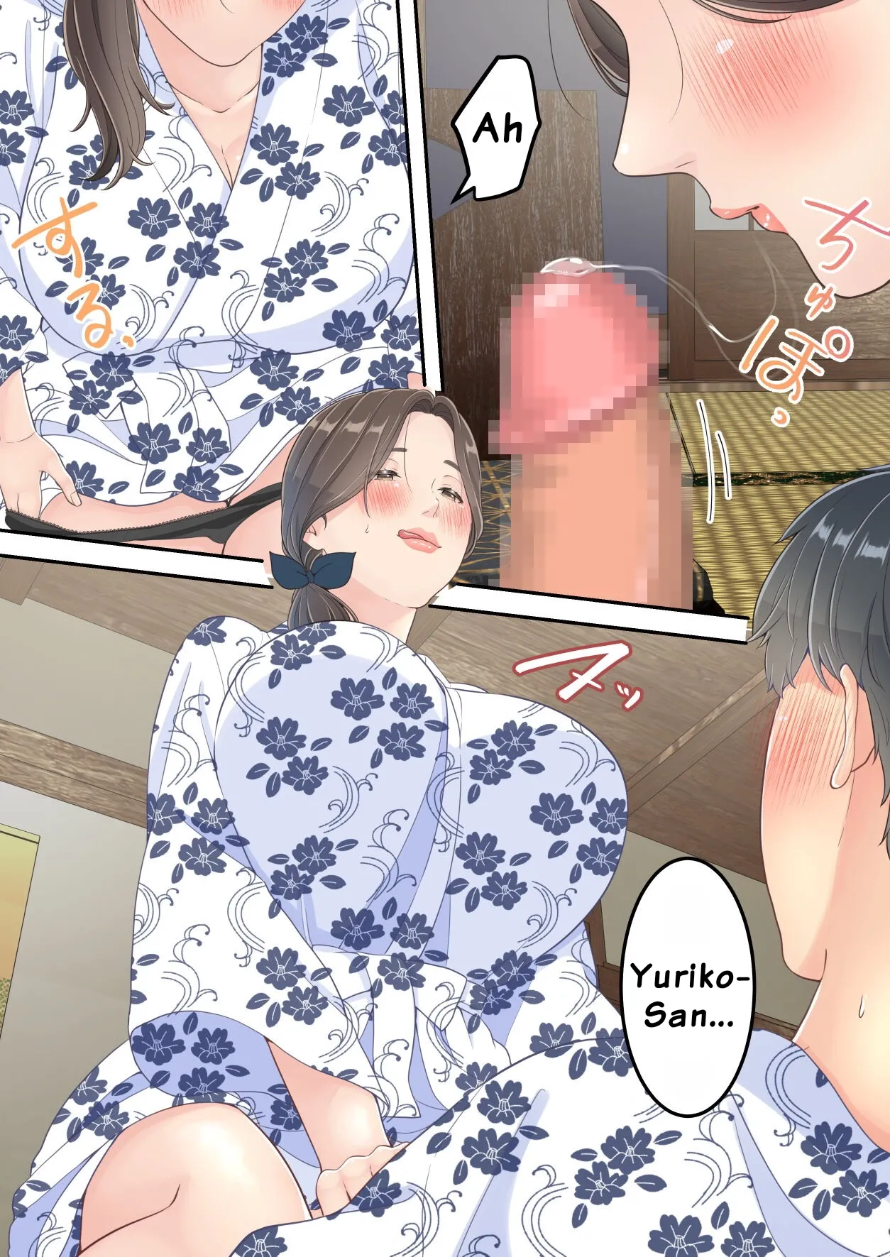 Matomo na Okaa-san ga Musuko to Onaidoshi na Otokonoko to Amaama Furin Ryokou shichau Hanashi - Page 69