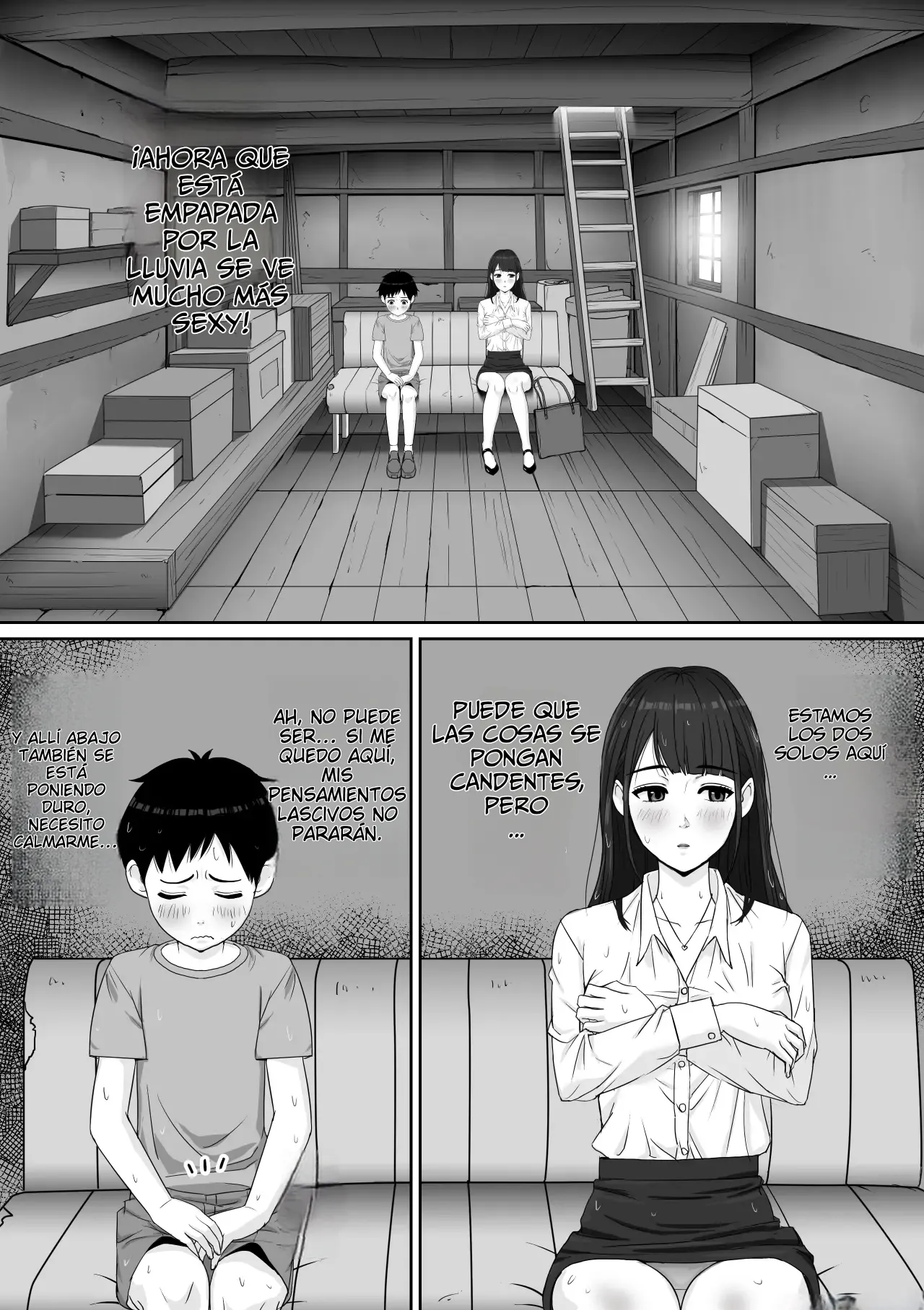 Kateikyoushi no Onee-san to Amayadori suru Koto ni Natta Hanashi | Una historia sobre cómo me refugie de la lluvia con mi tutora - Page 7