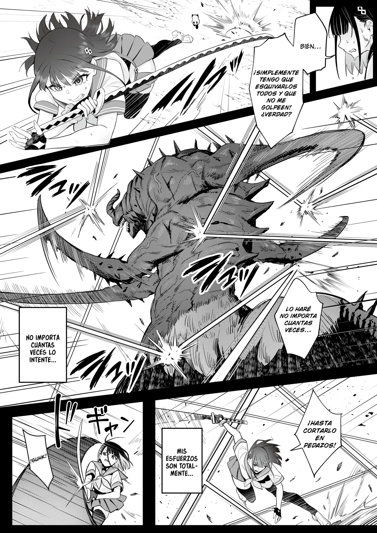 Moto Mahou Shoujo no Shigoto Hanashi Ao | El Trabajo De La Ex Chica Magica Azul - Page 7