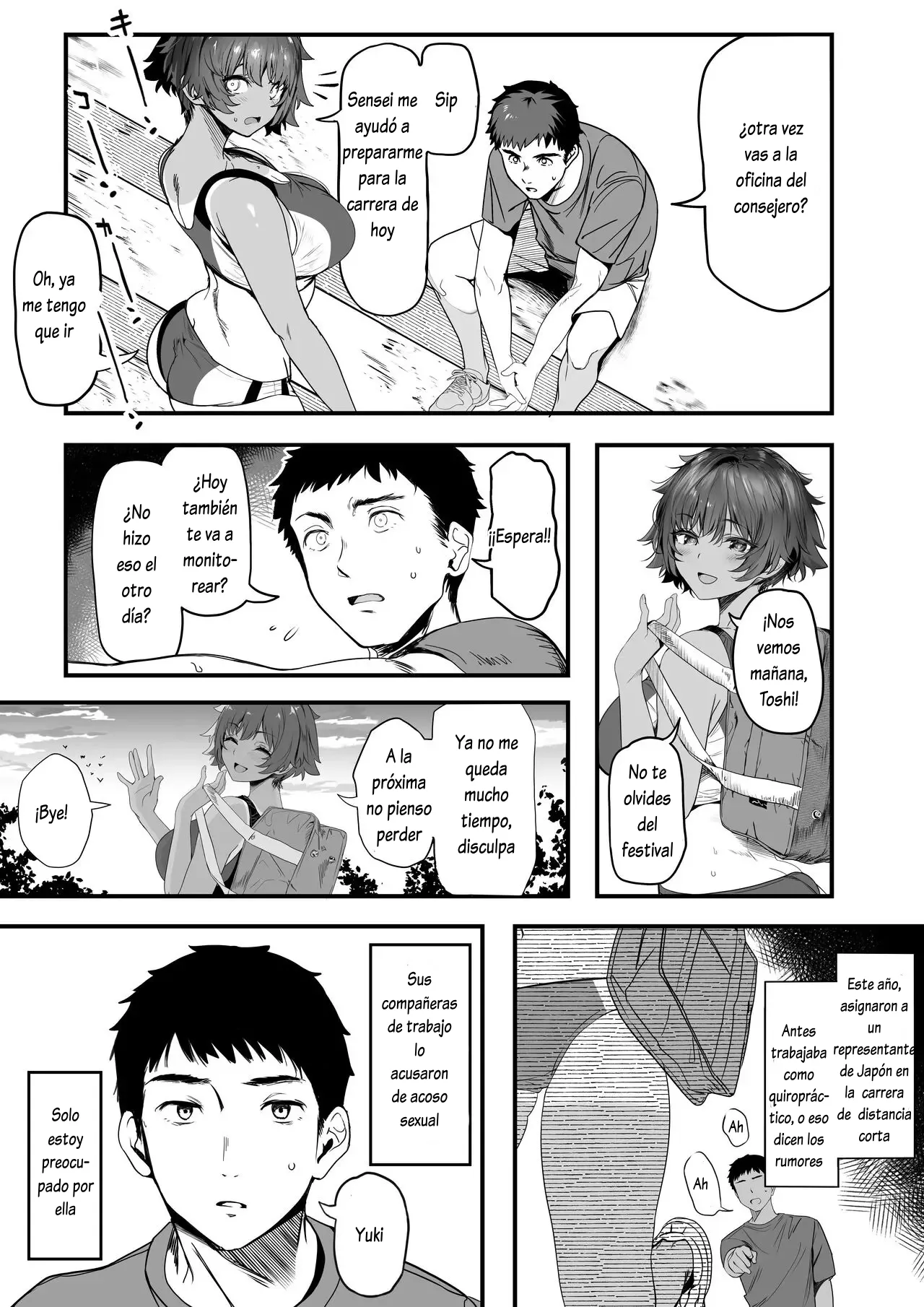 Rikujoubu no Bokukko Doukyuusei ga Chuunen Komon ni Mesu ni Sareru Ichibu Shijuu - Page 7
