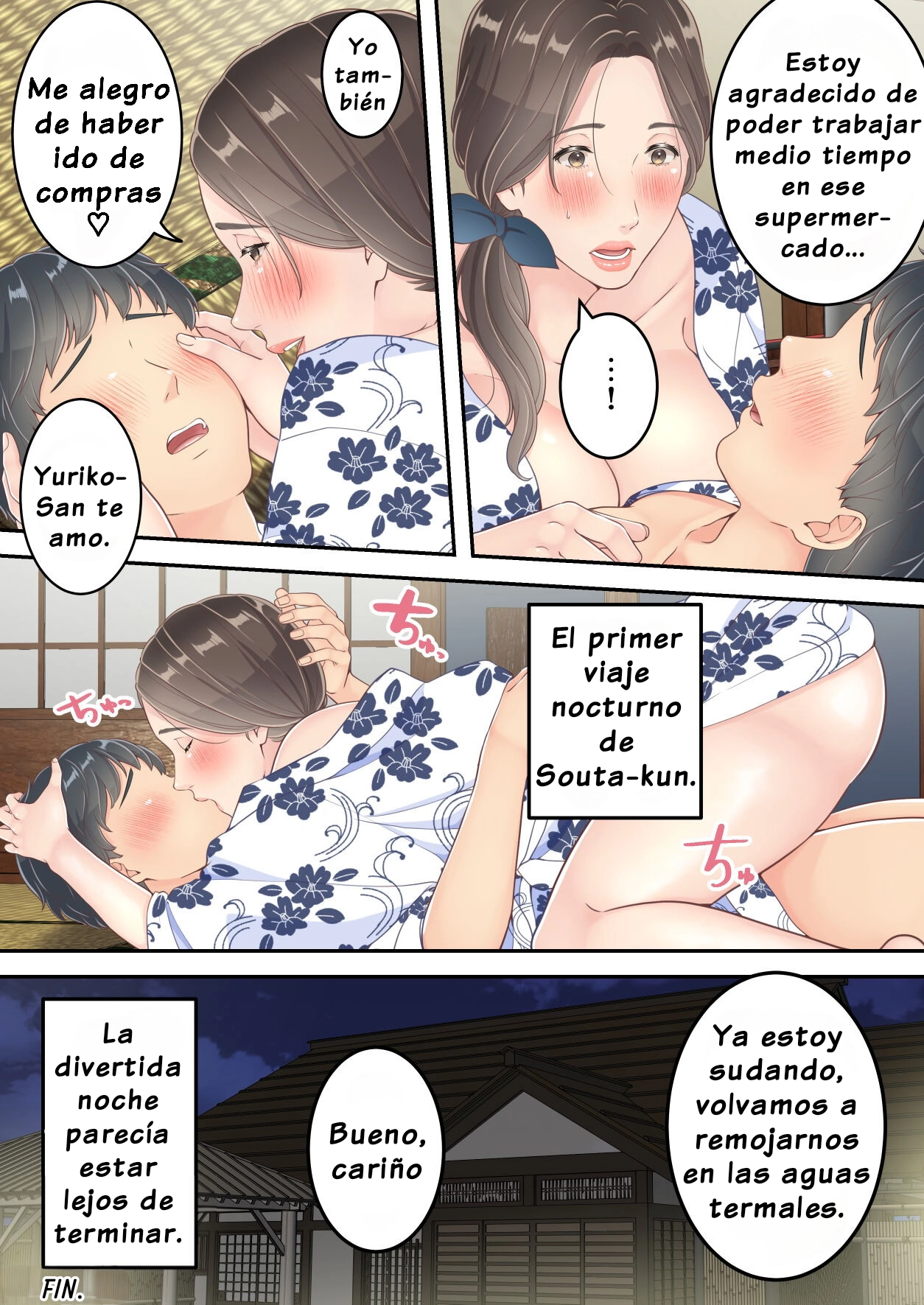 Matomo na Okaa-san ga Musuko to Onaidoshi na Otokonoko to Amaama Furin Ryokou shichau Hanashi - Page 75