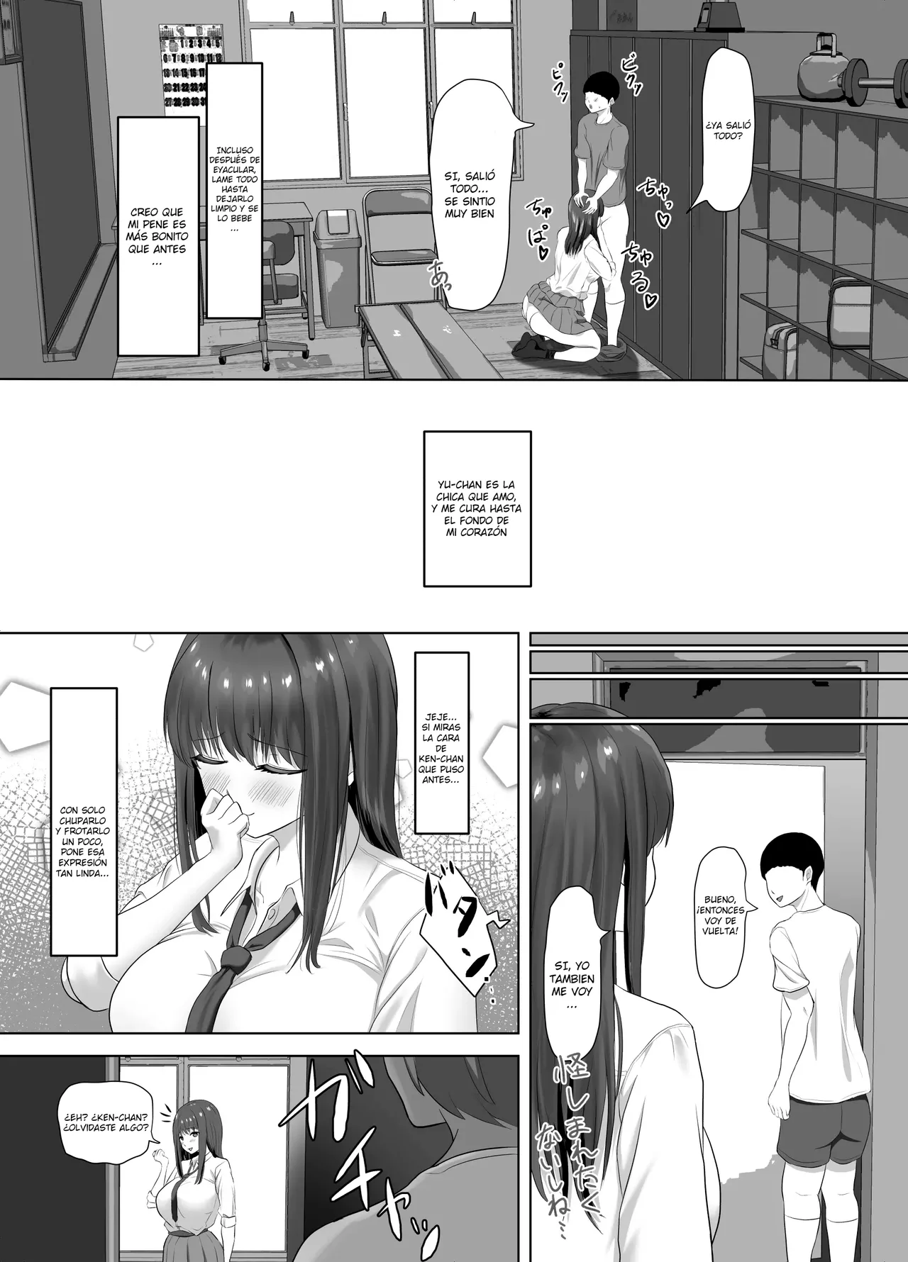 Kareshi ni dake wa Amaama na Namaiki Shoujo ga Ochiru made | Ella Es Dulce Con Su Novio Hasta Que Se Enamora De Otro Hombre - Page 8