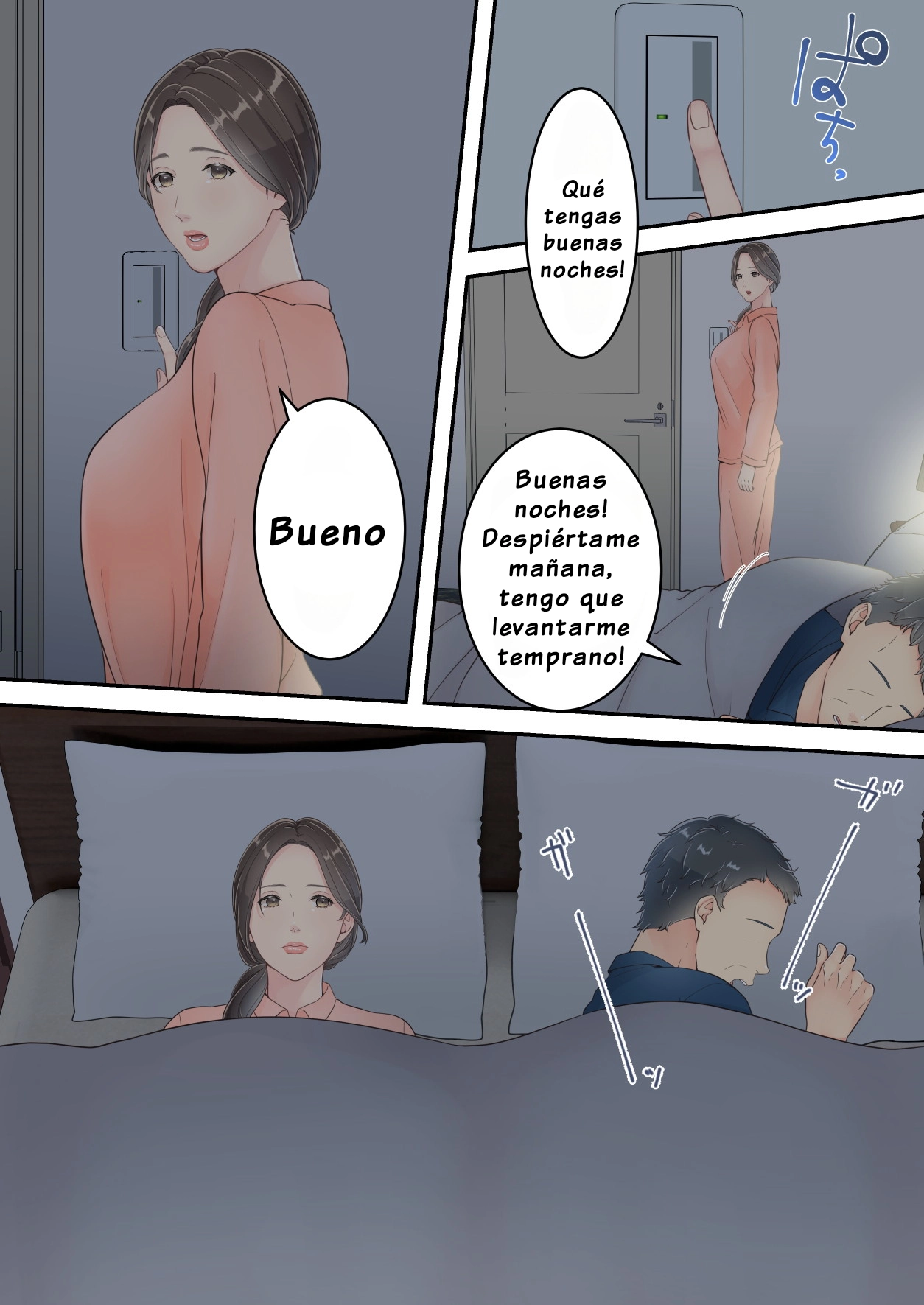 Matomo na Okaa-san ga Musuko to Onaidoshi na Otokonoko to Amaama Furin Ryokou shichau Hanashi - Page 8