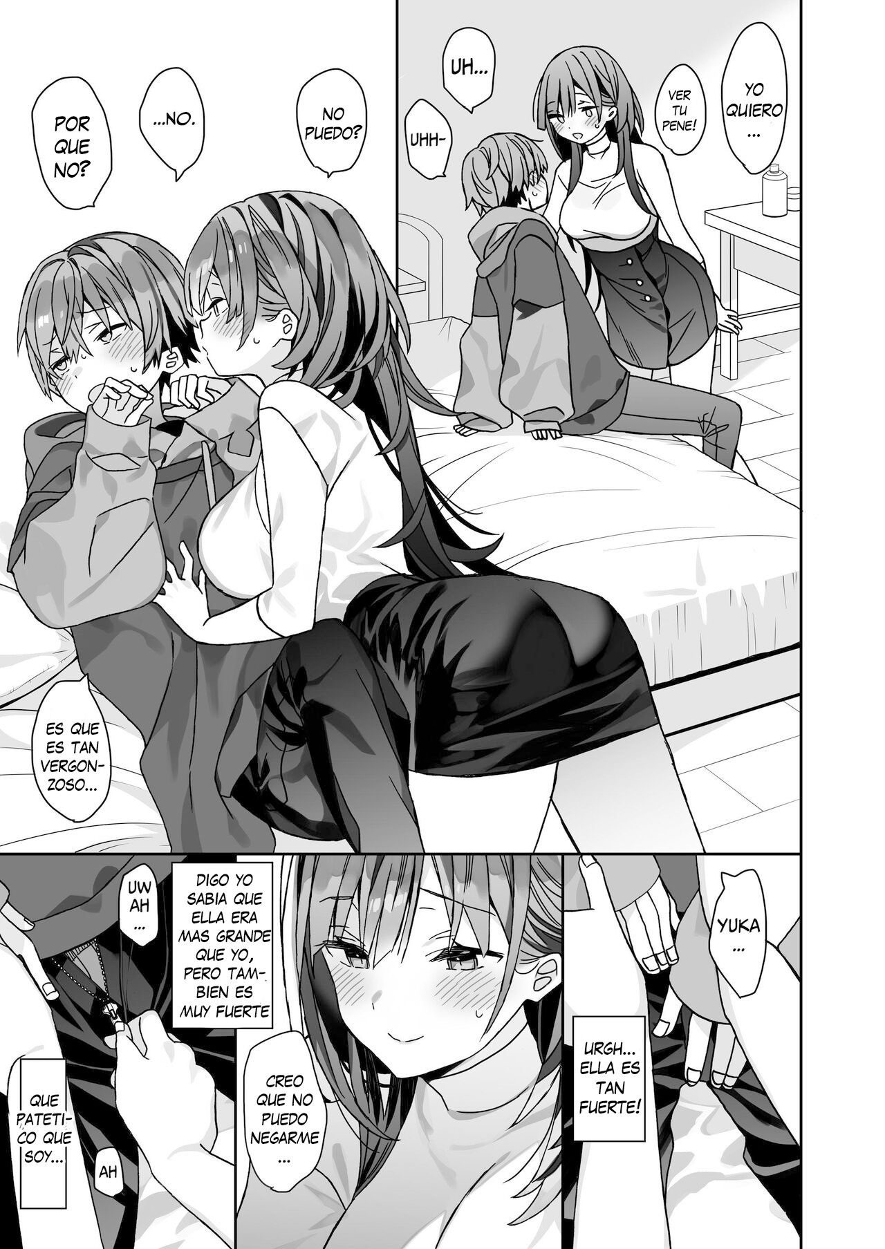 Kogara na Otokonoko ga Dekai Onnanoko to H - Page 8