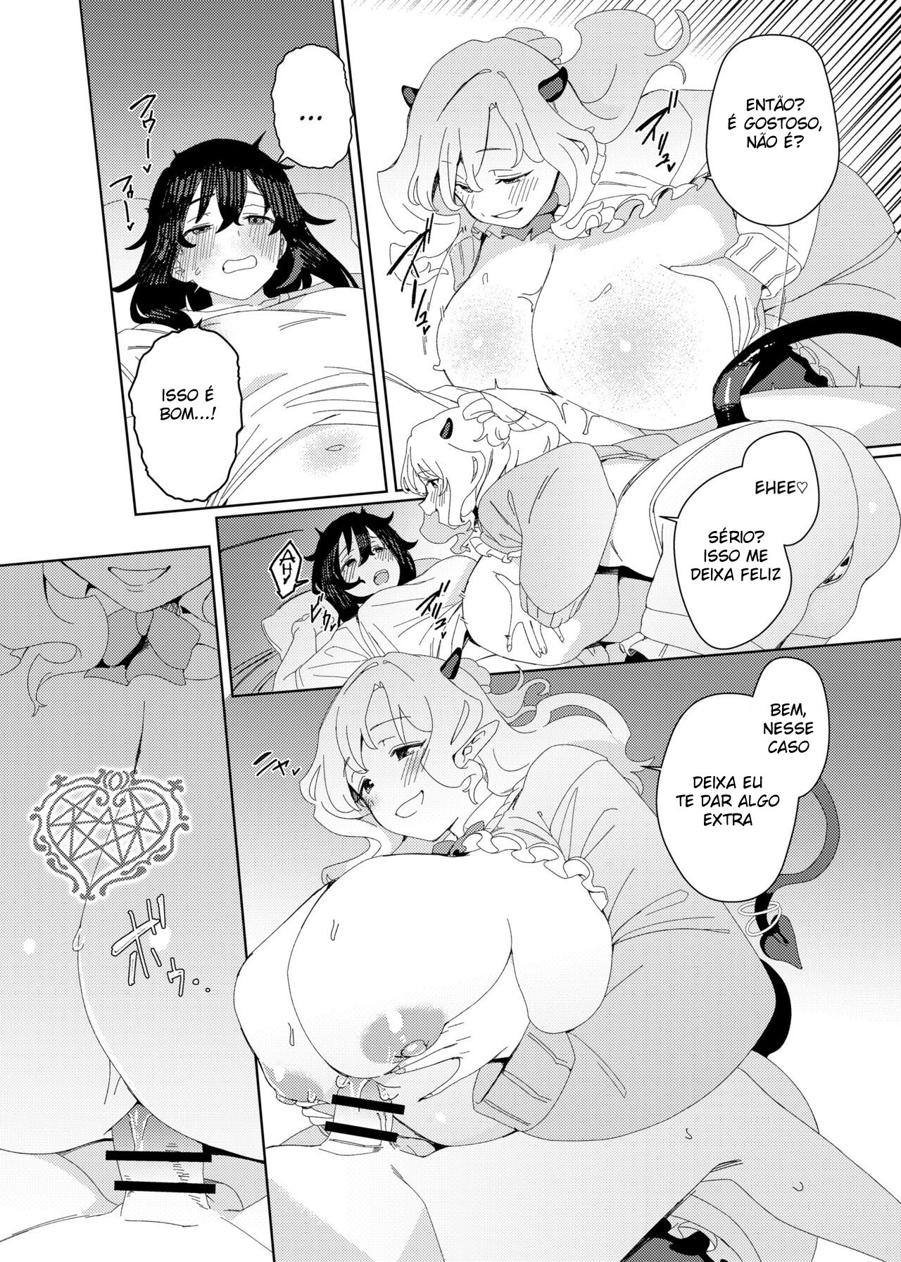 A Succubus Gyaru e a Nerd Futanari - Page 12