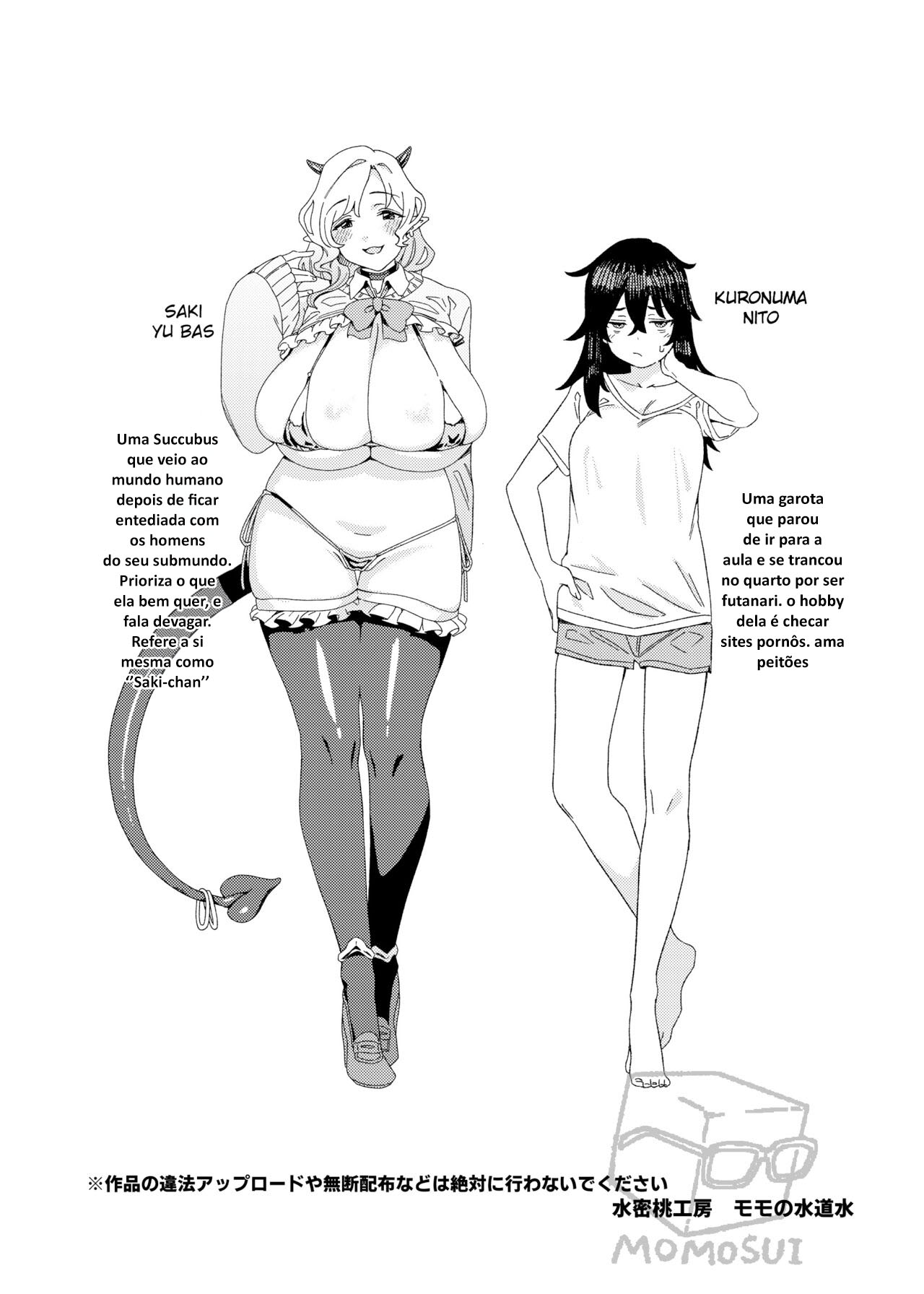 A Succubus Gyaru e a Nerd Futanari - Page 44