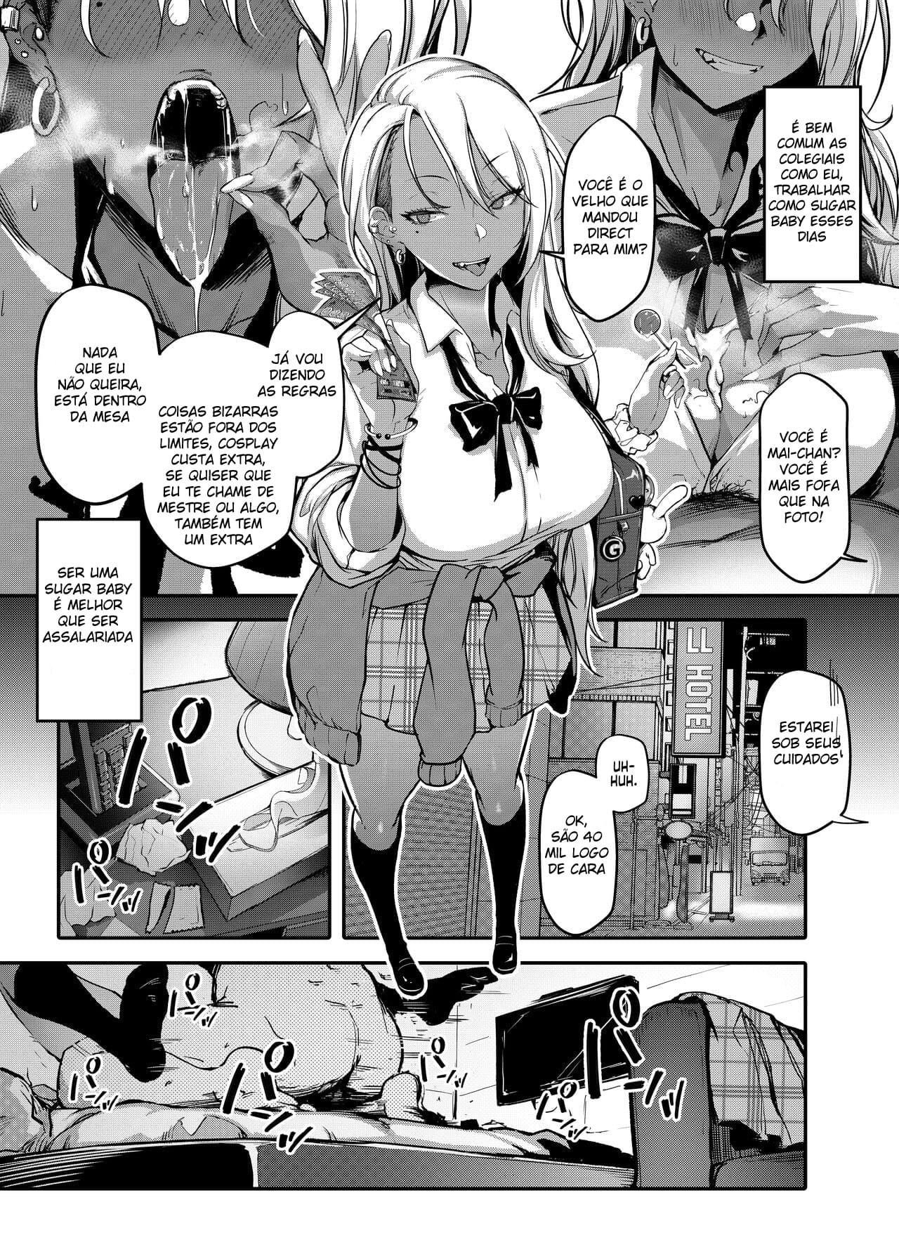 Colocando uma Gyaru Atrevida em Seu Lugar - Page 2