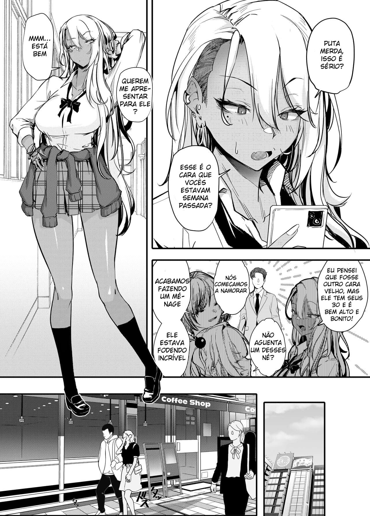 Colocando uma Gyaru Atrevida em Seu Lugar - Page 6