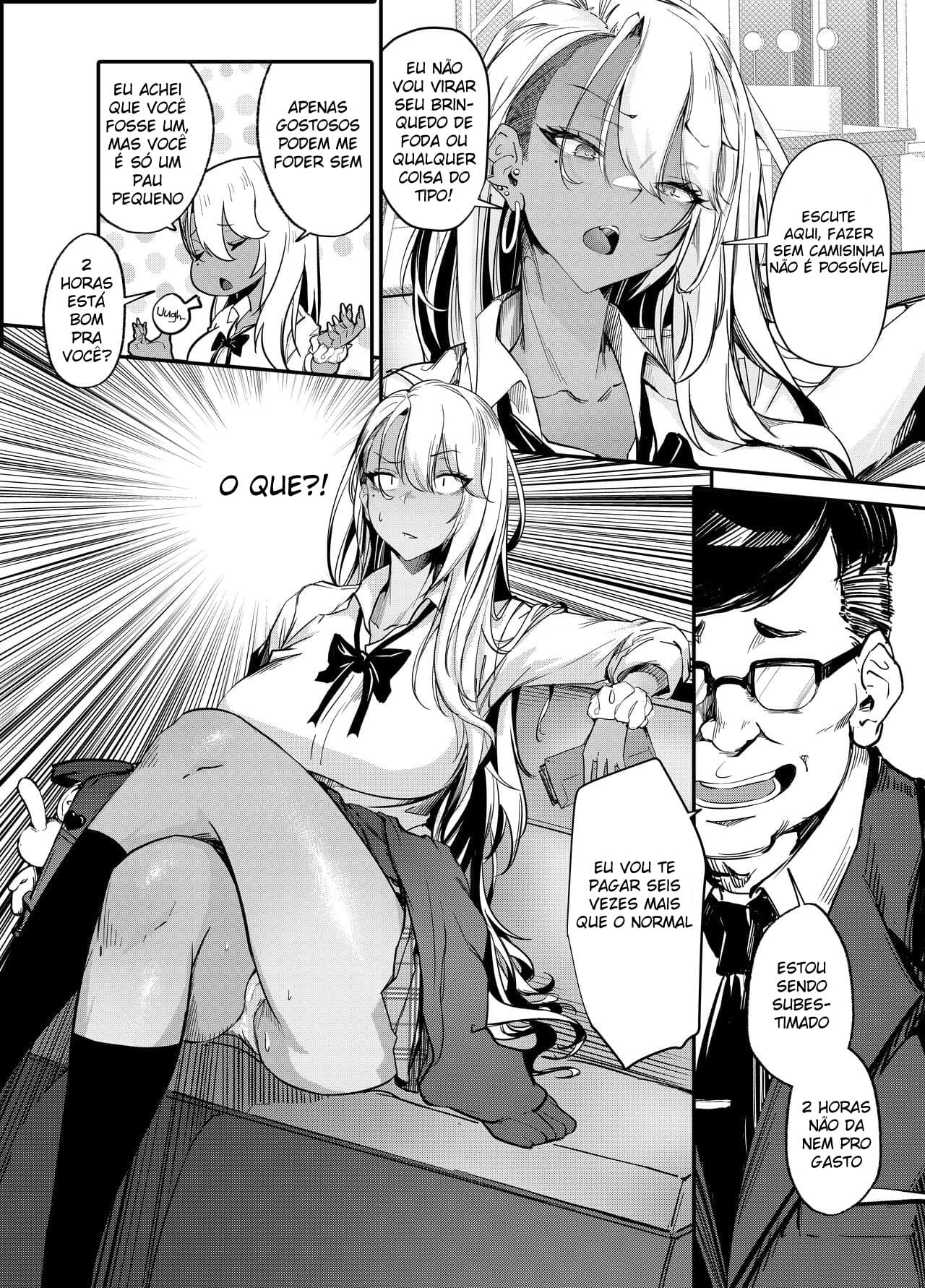 Colocando uma Gyaru Atrevida em Seu Lugar - Page 9