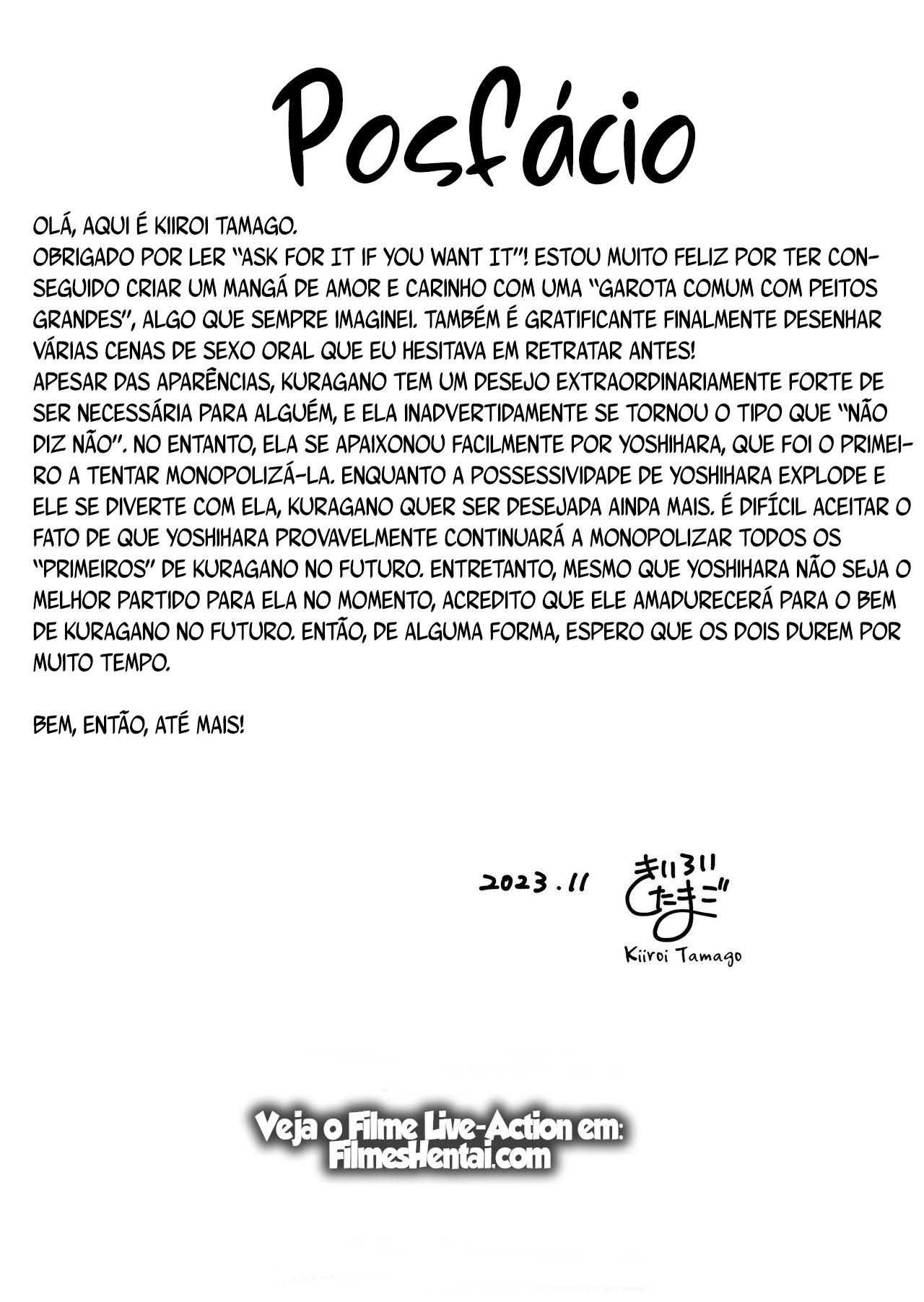 Eu Quero e Anseio Por Isso. - Page 74