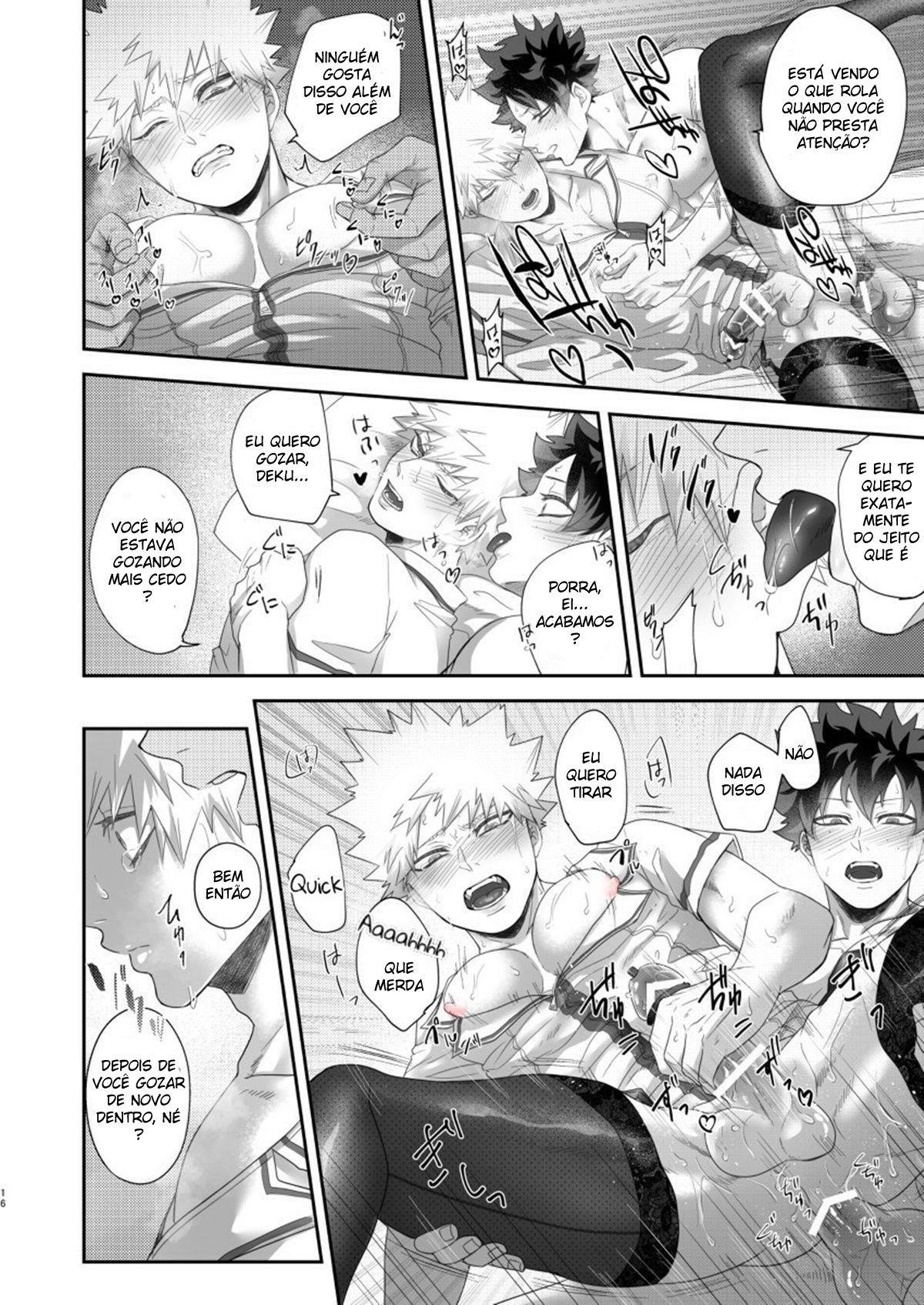 Ikara sassato nugasero kuso Deku - Page 14