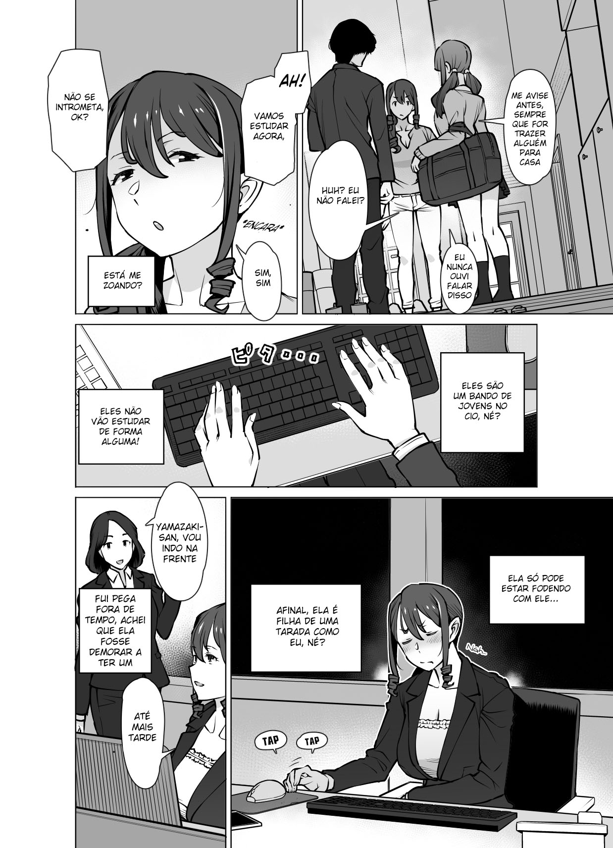 Me Tornei Amiga Sexual do Namorado da Minha Filha - Page 8